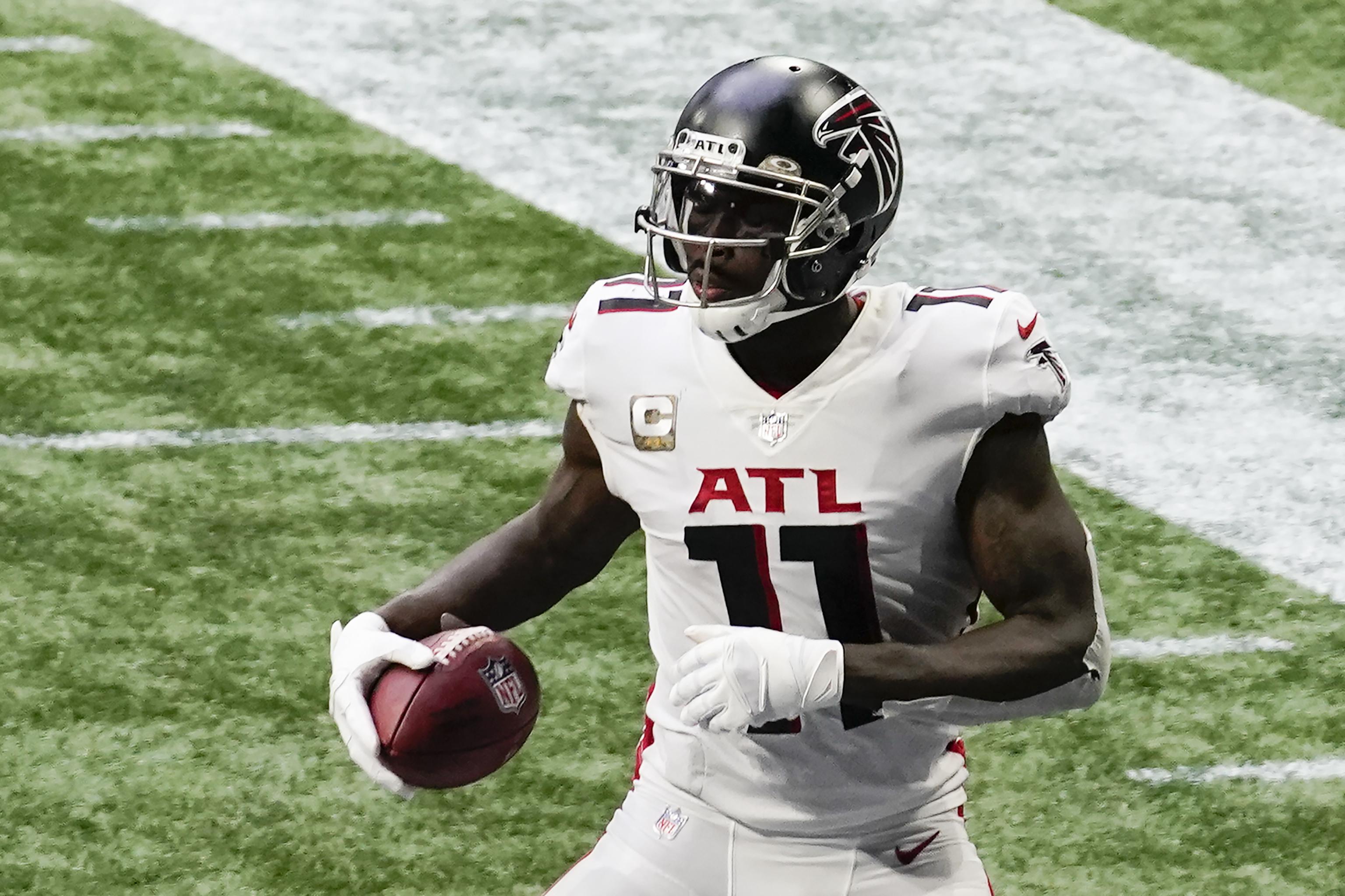 Falcons-Raiders inactives: Julio Jones out for Atlanta