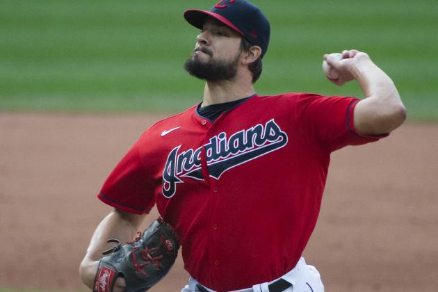 Cleveland Indians relief pitcher Brad Hand delivers against the Pittsburgh Pirates during a baseball game in Cleveland, Sunday, Sept. 27, 2020. (AP Photo/Phil Long)