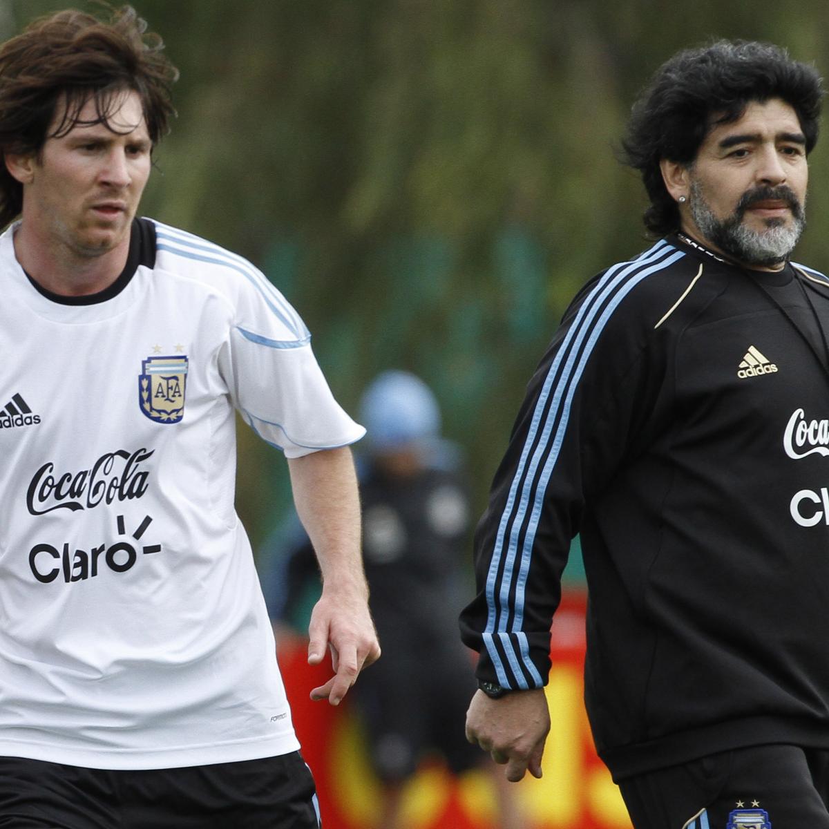 Lionel Messi Honors Diego Maradona After Icon's Death: 'Diego Is ...