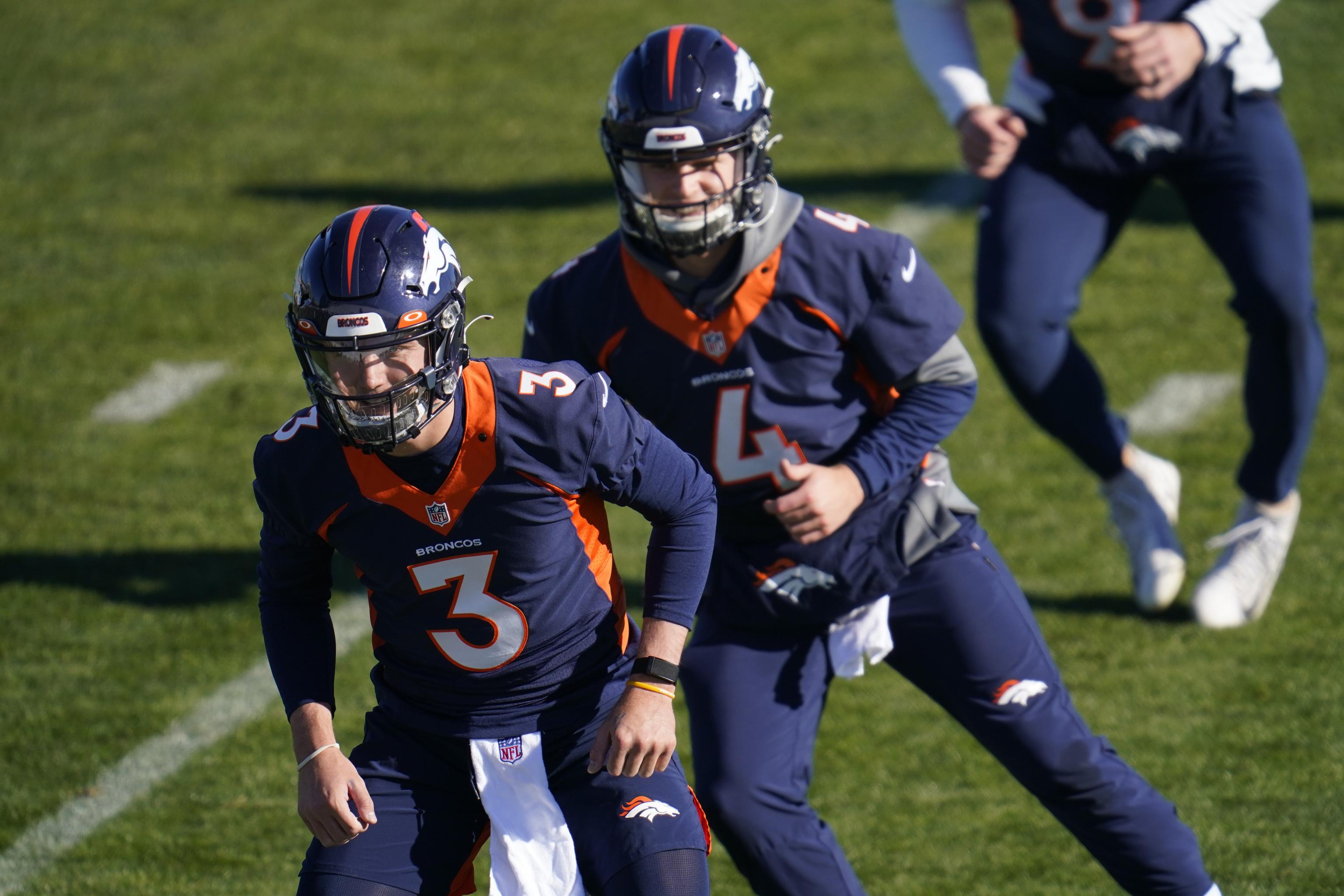 Broncos to face Saints without QB Drew Lock, both backups after all were  deemed high-risk contacts