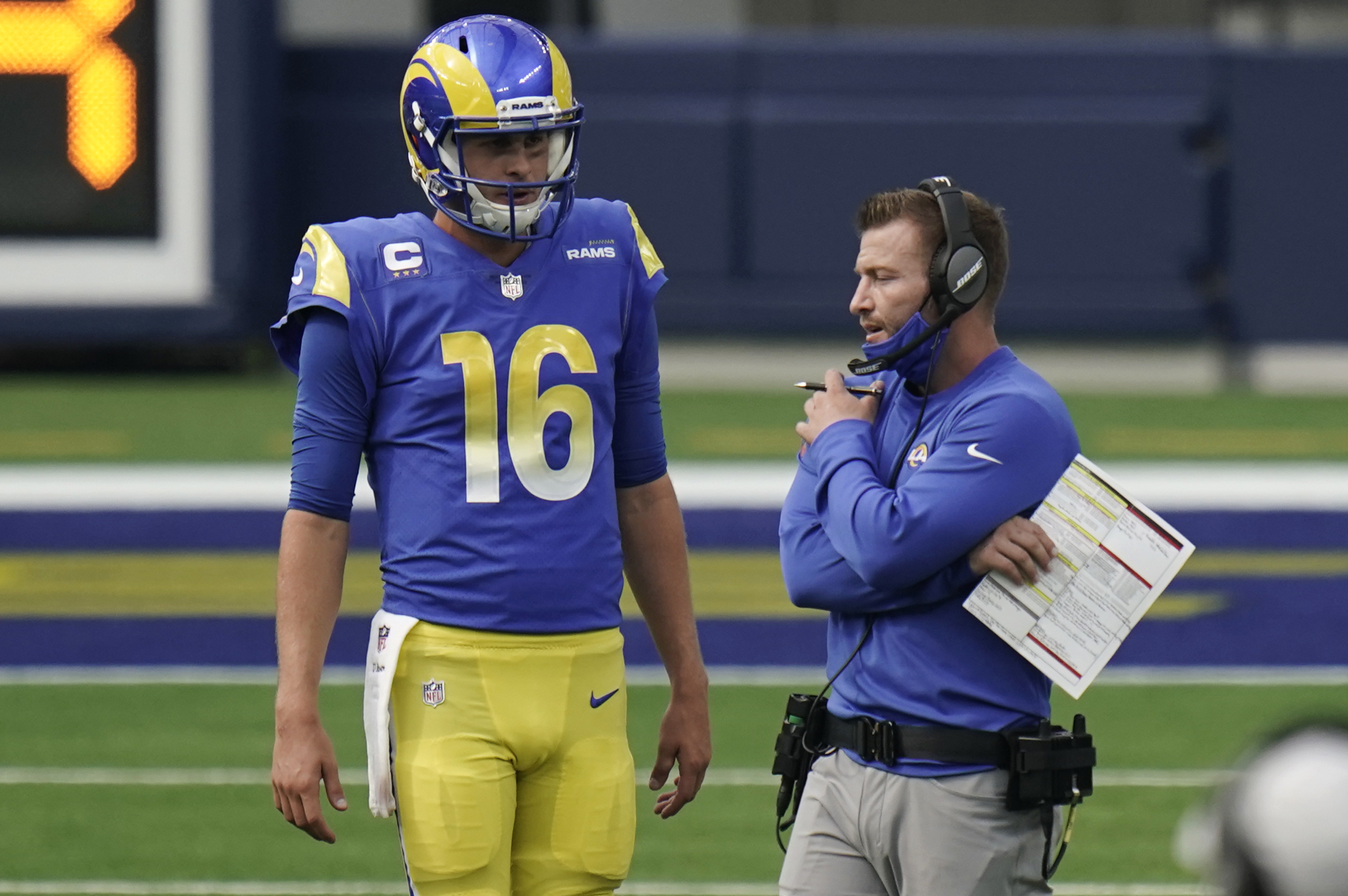 Rams Reportedly Considering Starting Jared Goff Next Week