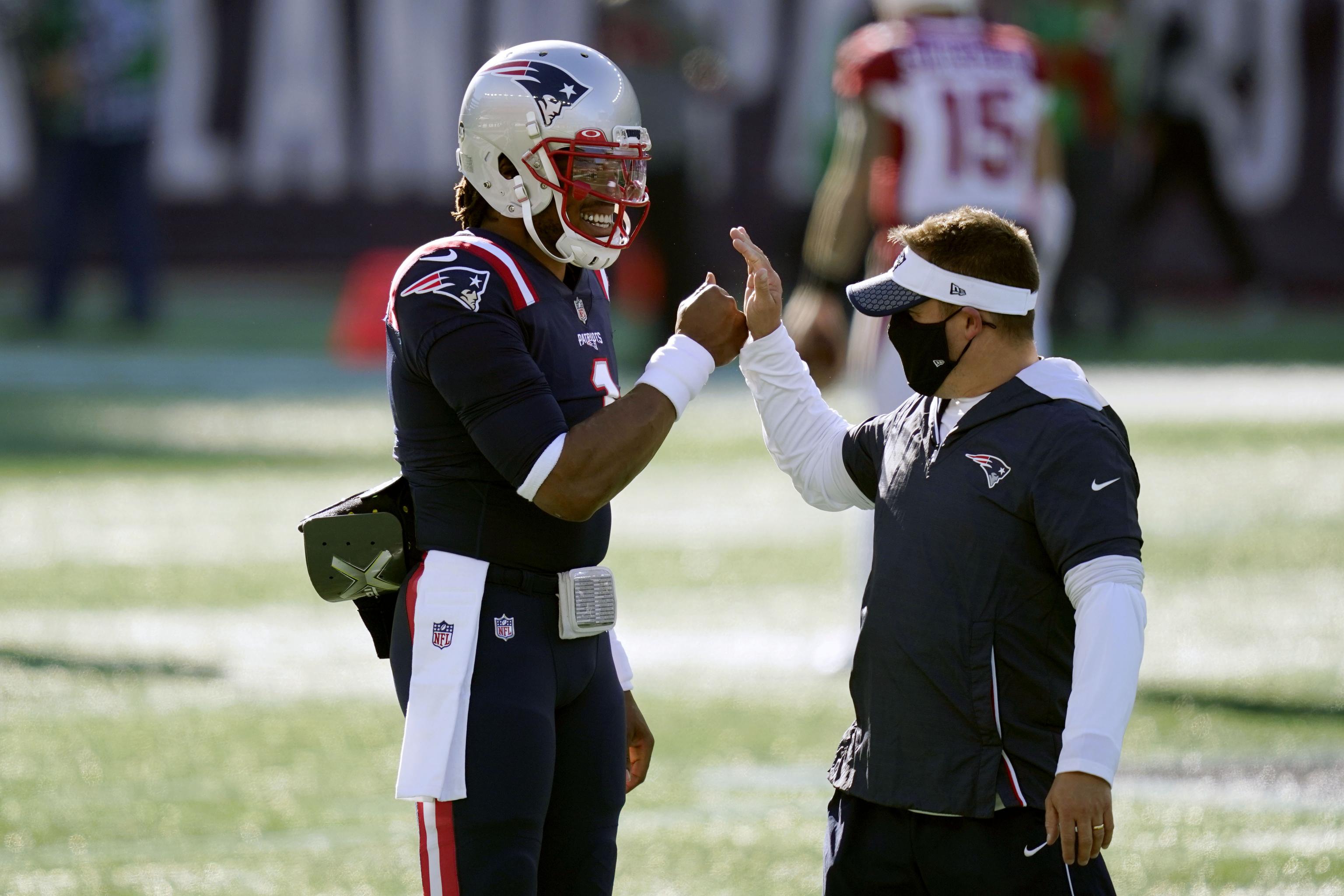 Josh McDaniels 'absolutely' has full confidence in Cam Newton - The Boston  Globe