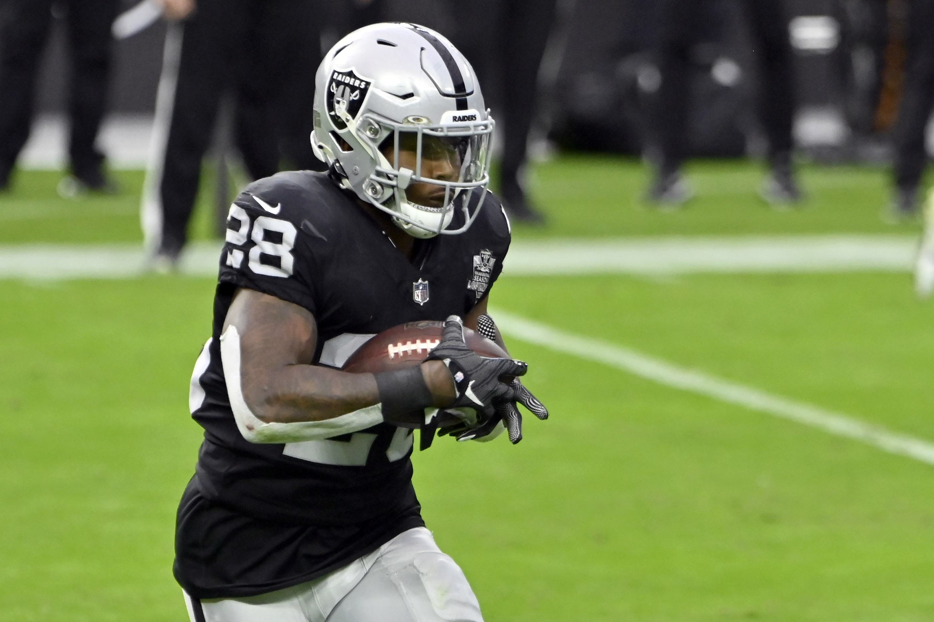 Raiders RB Josh Jacobs (ankle) will not play vs. Jets