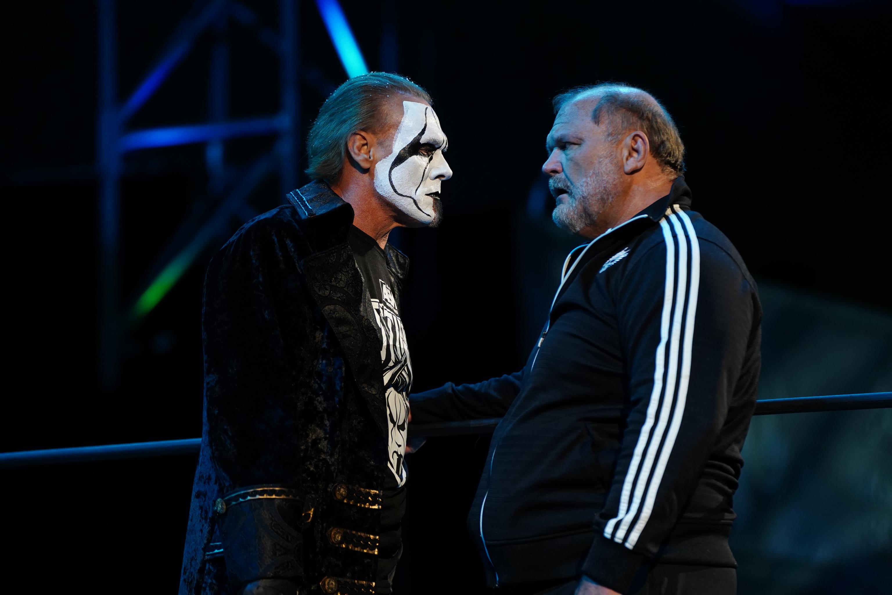 sting to aew