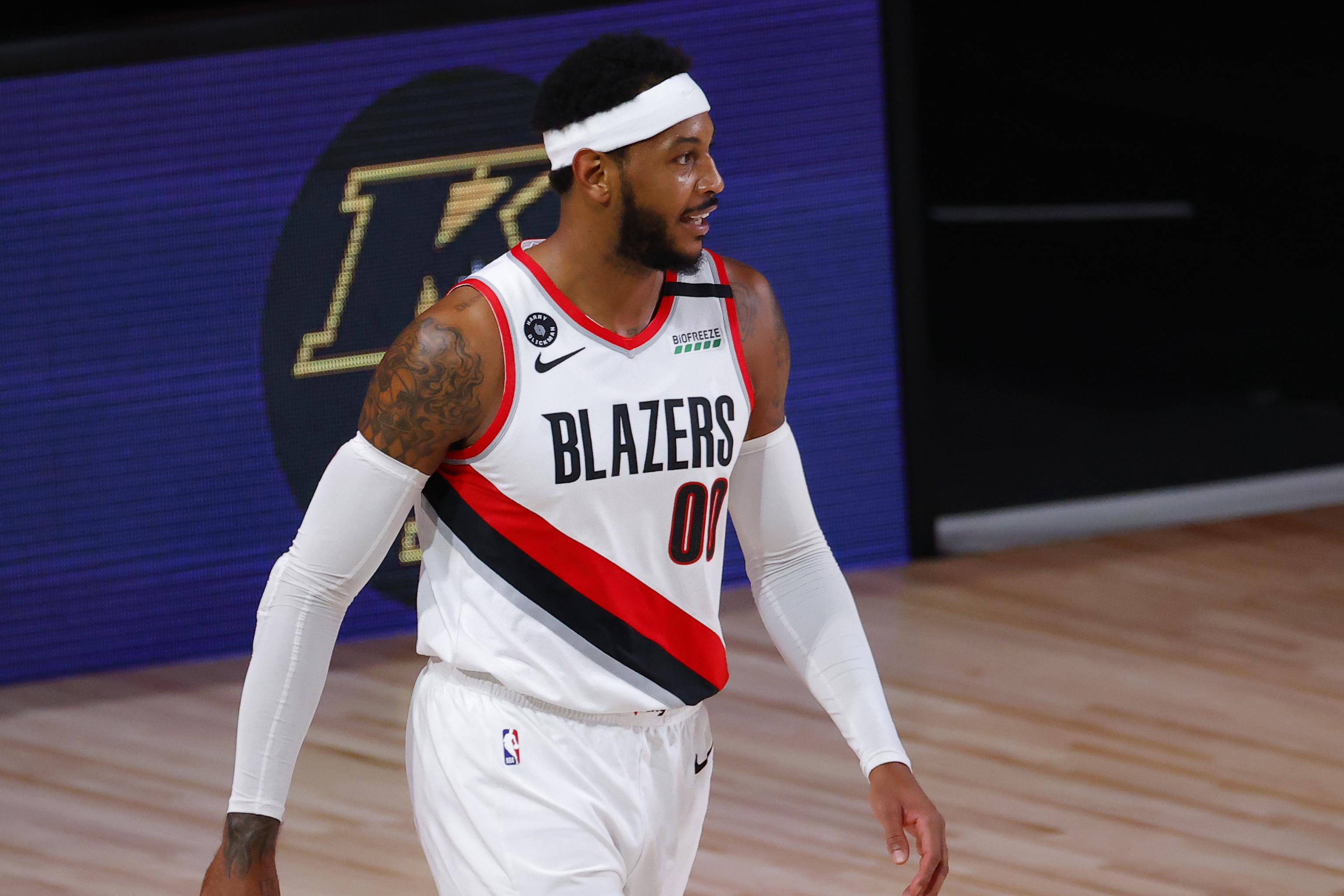 Trail Blazers: Carmelo Anthony talks how long he wants to keep playing