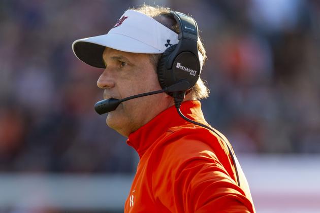 Auburn defensive coordinator Kevin Steele looks on during the first half of an NCAA college football game against Alabama, Saturday, Nov. 30, 2019, in Auburn, Ala. (AP Photo/Vasha Hunt)