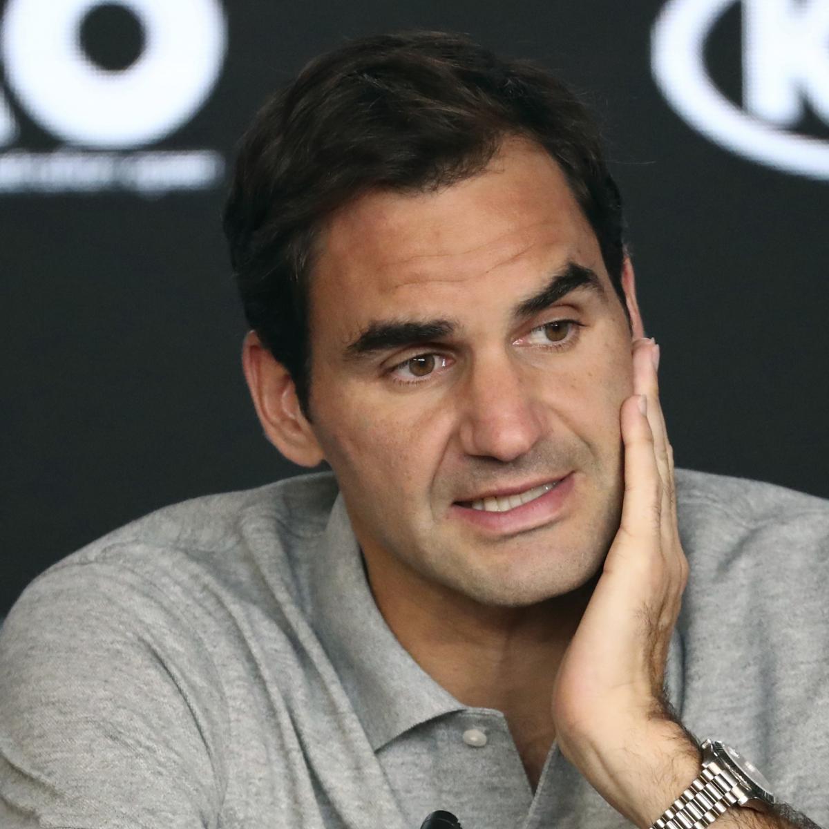 Roger Federer Comments on Returning from Injury for Rescheduled Australian Open | Bleacher ...
