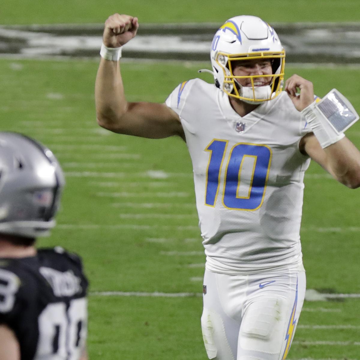 Justin Herbert Leads GameWinning Drive as Chargers Down Mariota