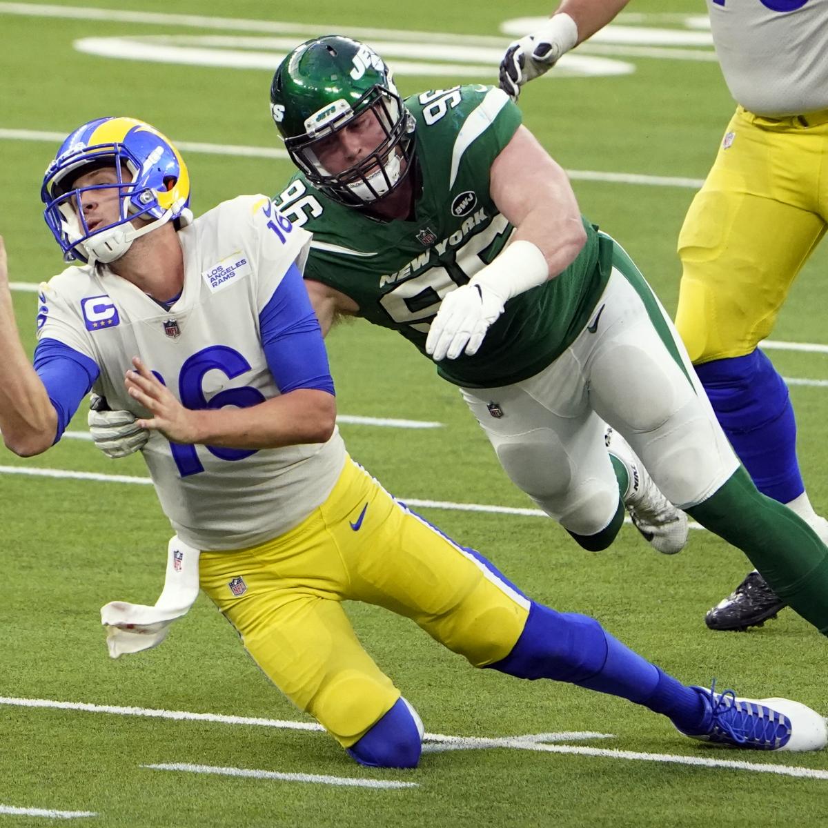 Sam Darnold, Jets Upset Jared Goff, Rams; Jaguars Take Lead for No. 1