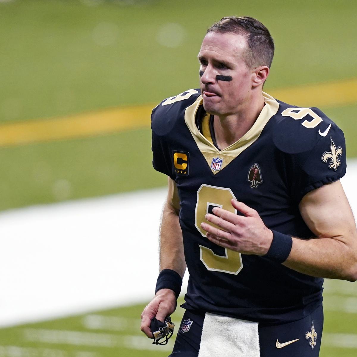 Saints' Drew Brees Says He's Not 100 Percent Healthy After Rib, Lung