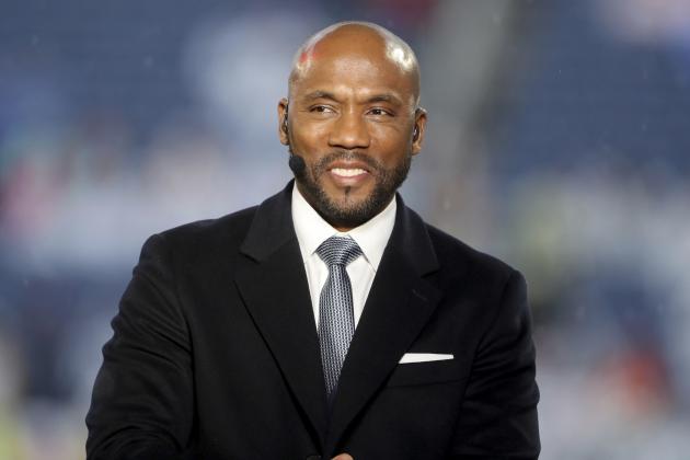 ESPN insider Louis Riddick is seen at the NFL Pro Bowl football game, Sunday, January 27, 2019, in Orlando, FL. (AP Photo/Gregory Payan)