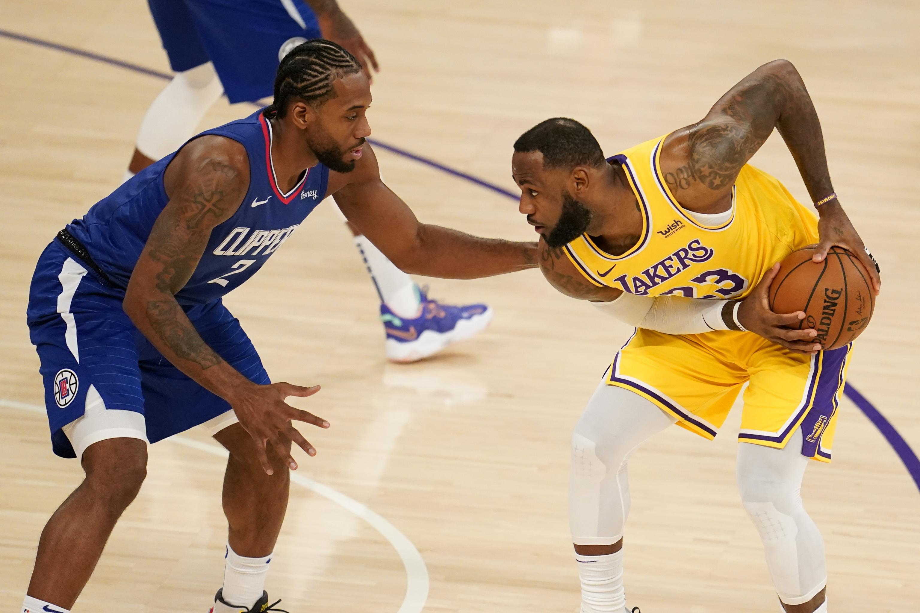 Paul George Kawhi Leonard Dominant As Clippers Beat Lebron James Lakers Bleacher Report Latest News Videos And Highlights