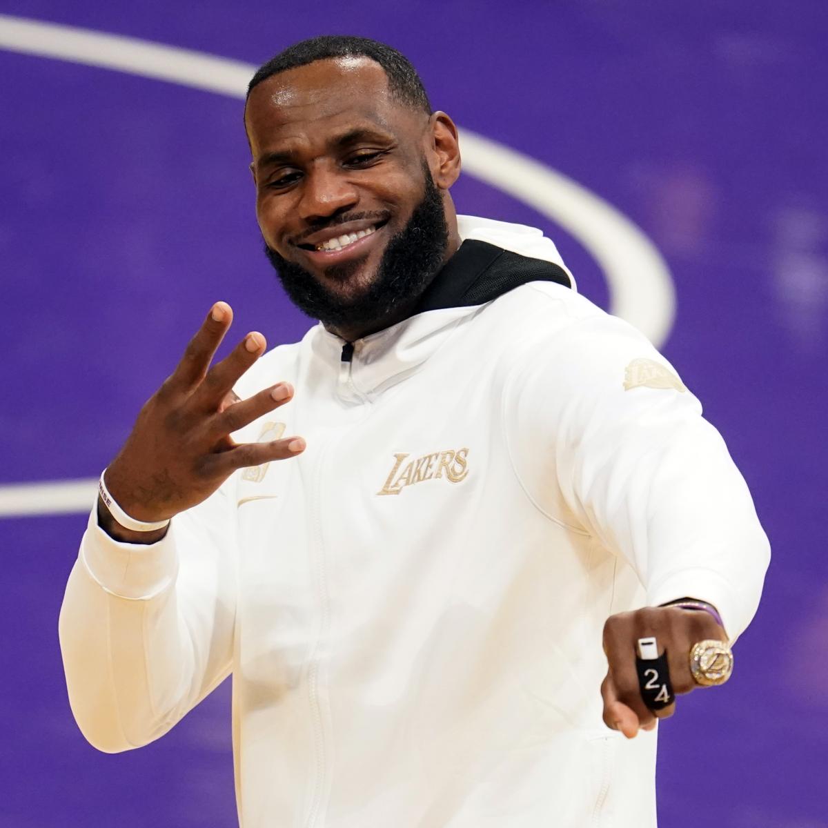 Lebron James Posts Tribute To Kobe Bryant On Ig After Receiving Lakers Ring Bleacher Report Latest News Videos And Highlights