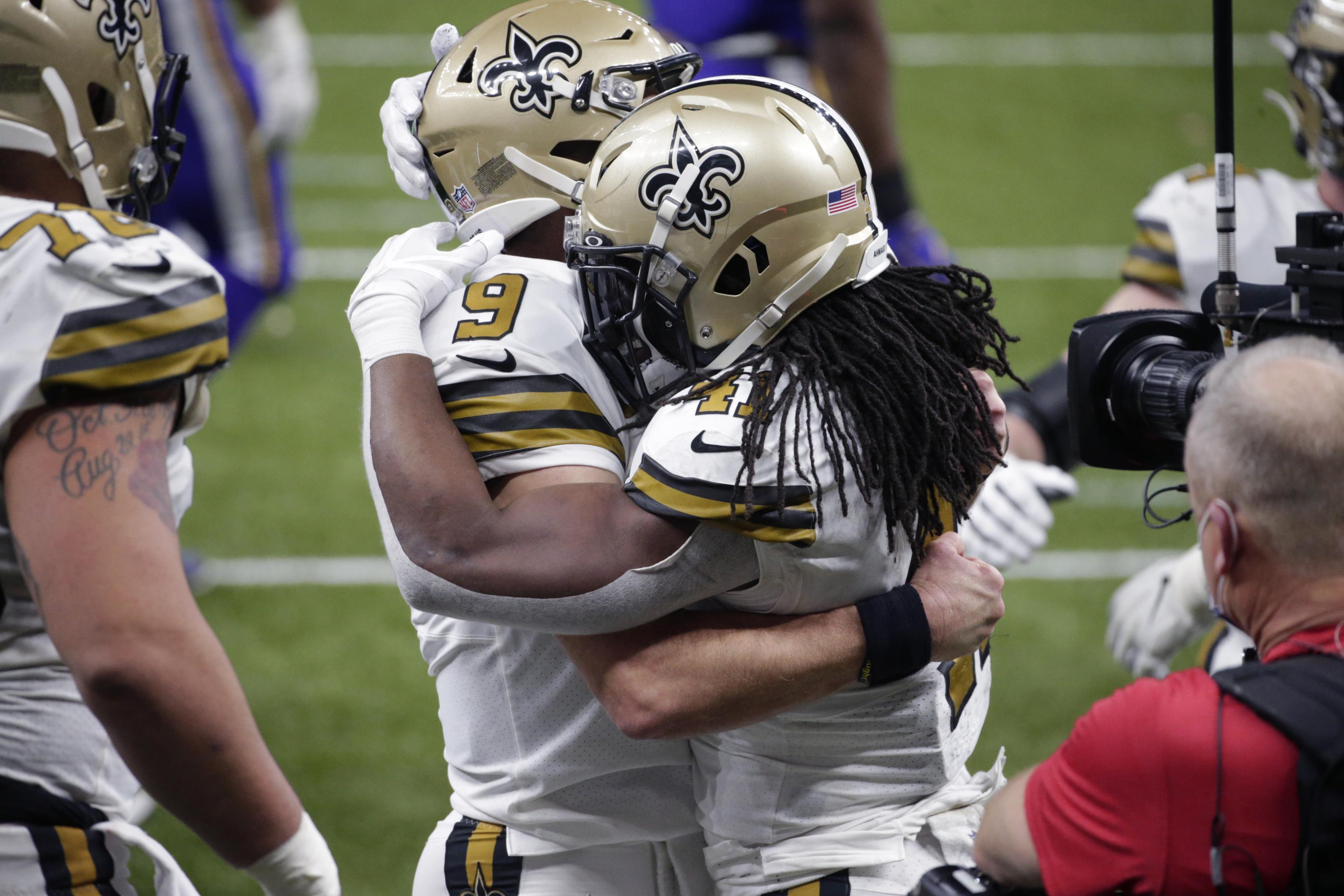 Alvin Kamara's bonkers six-touchdown game won Drew Brees' son his fantasy  football championship, This is the Loop