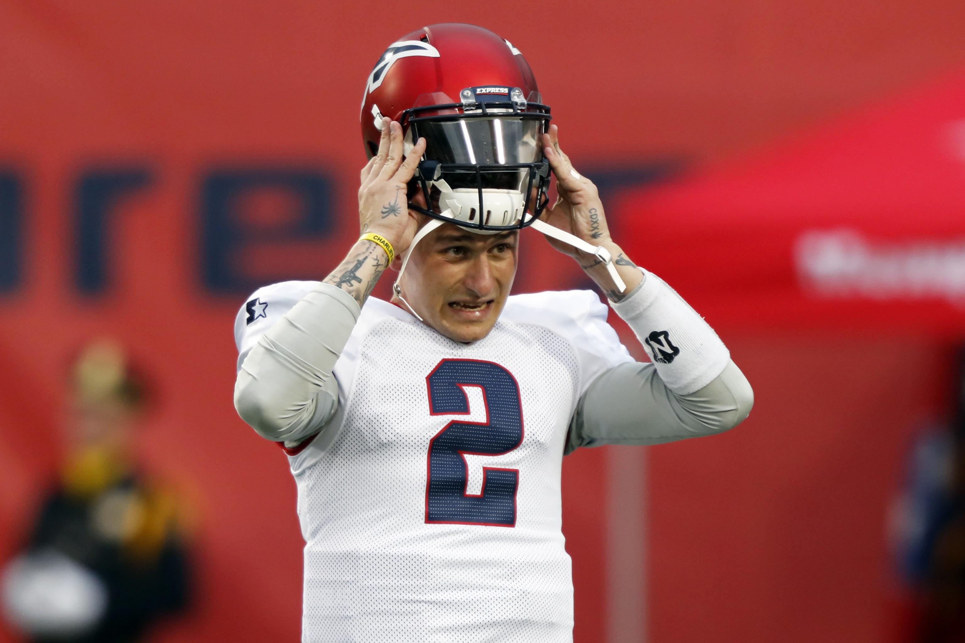 Johnny Manziel is back in the new Fan Controlled Football league: 'I'm a  little bored'