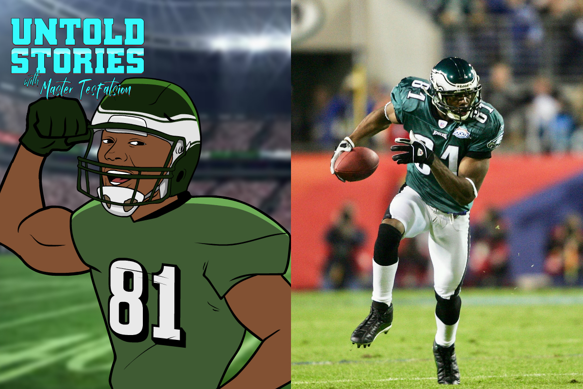 Philadelphia Eagles fans burn Terrell Owens jerseys along with a