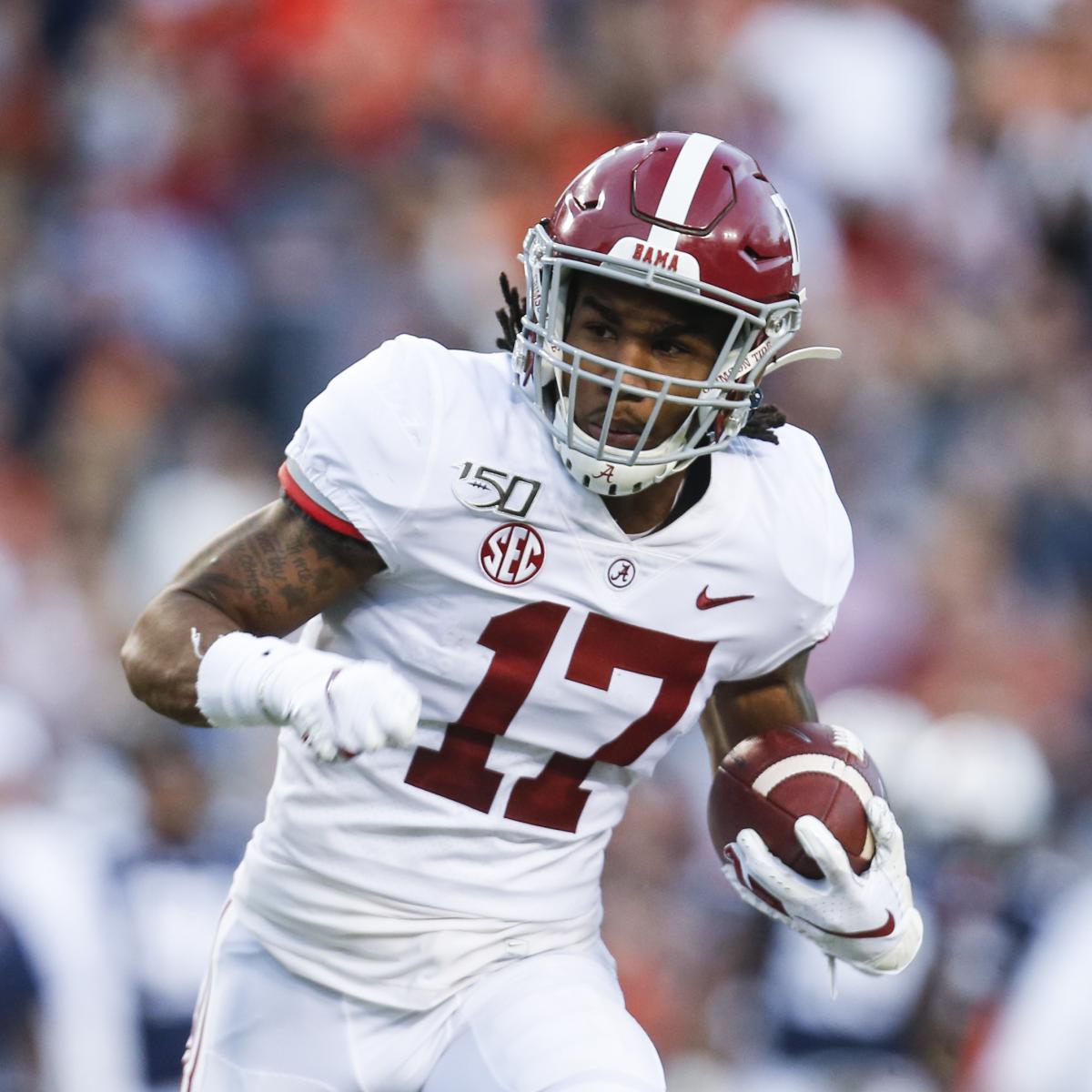 Alabamas Jaylen Waddle Reportedly Expected To Practice Ahead Of Cfp Title Game News Scores