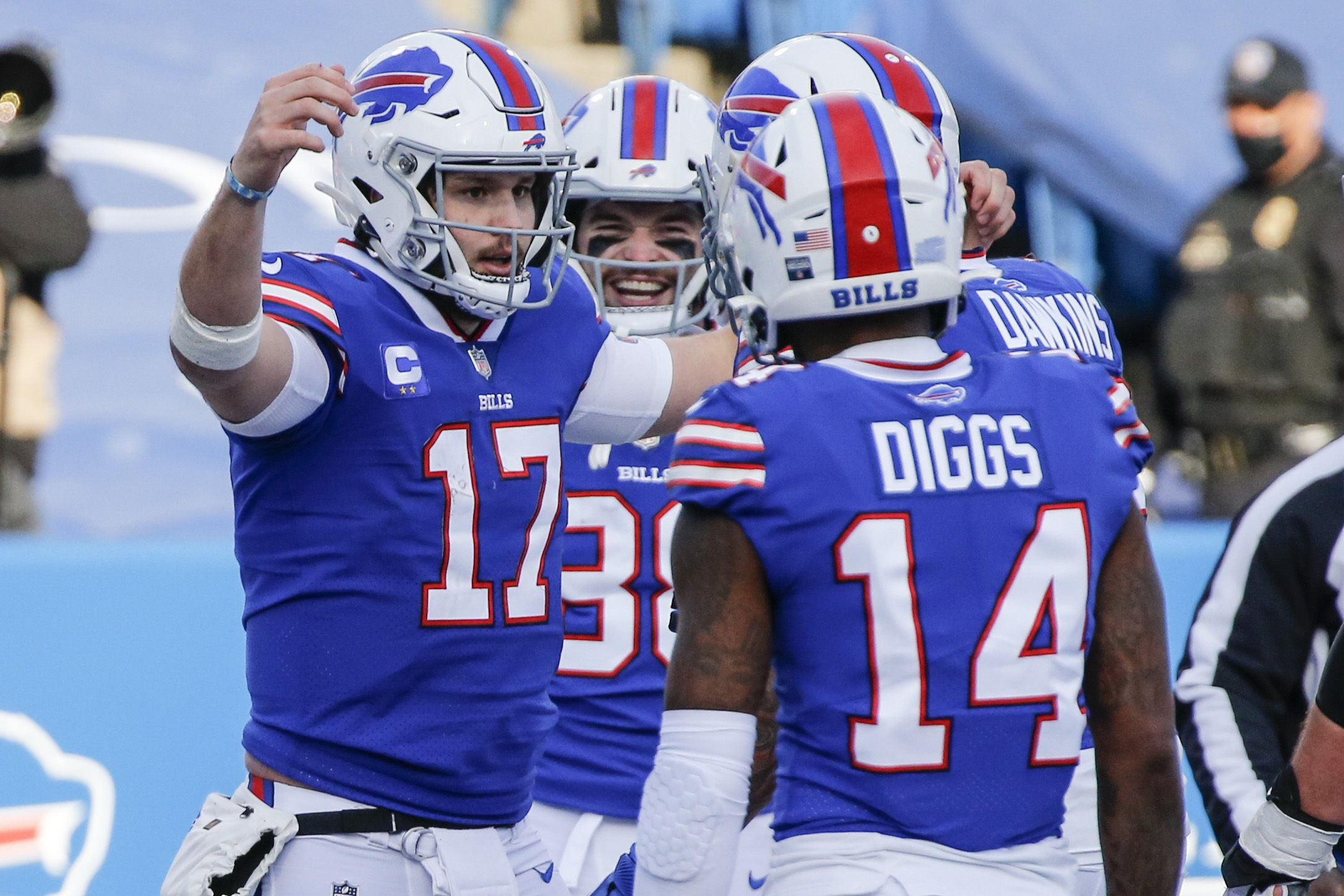 Josh Allen earns his first playoff win with strong performance vs. Colts