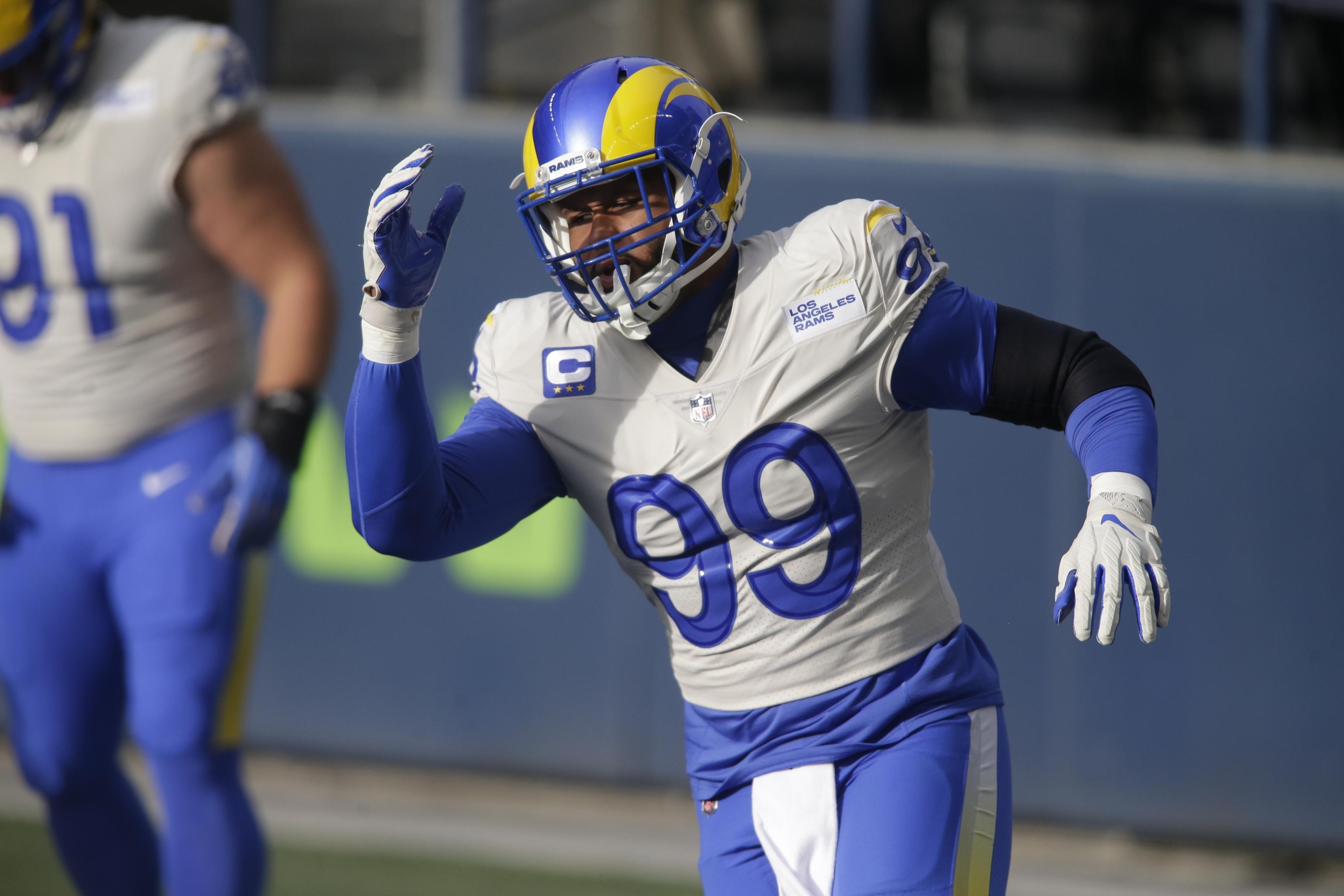 Rams DL Aaron Donald to miss Sunday's game against Seahawks – Orange County  Register