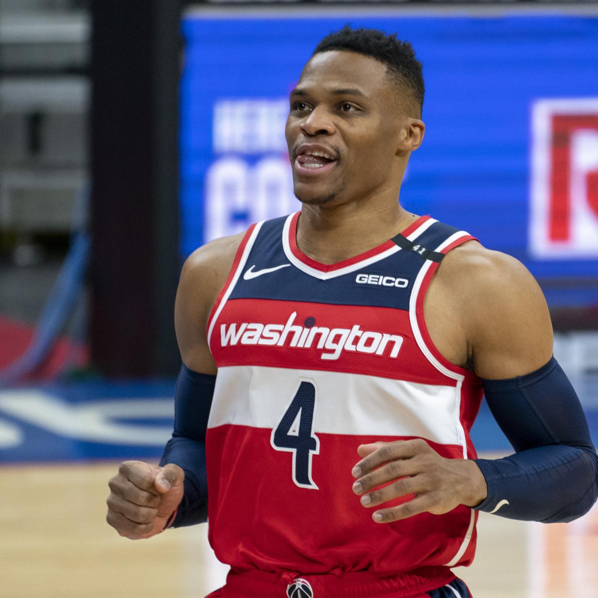 Russell Westbrook to Miss a Week for Wizards with Quad Injury | News ...