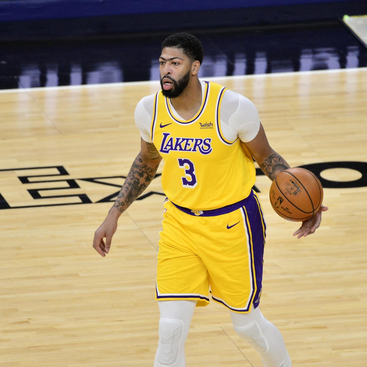 Anthony Davis Back for Lakers vs. Rockets After Adductor Injury | News ...