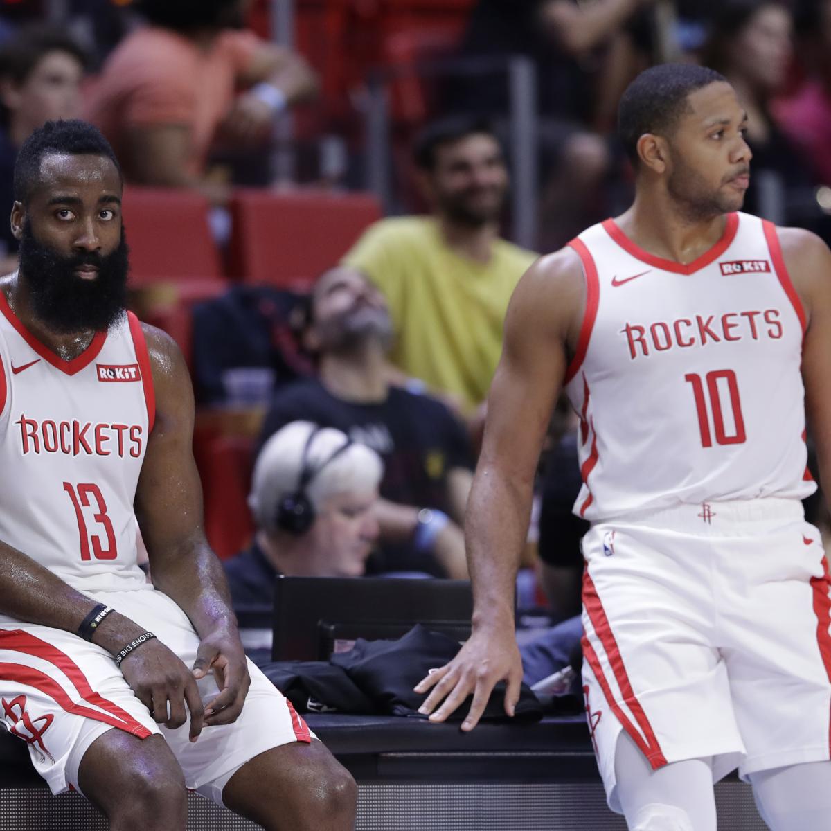 Eric Gordon Says It Was Obvious James Harden Didn't Want to Be with