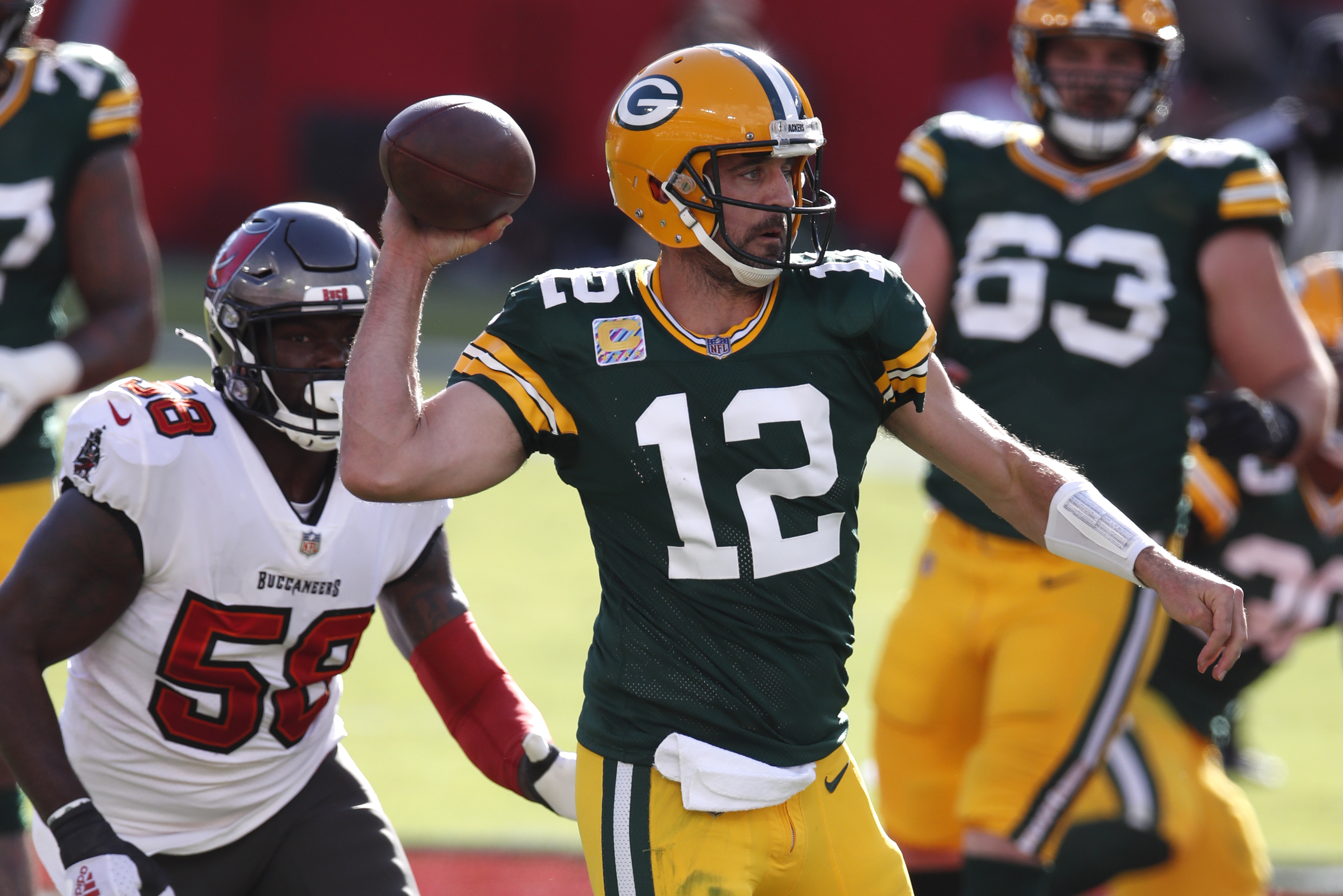 NFC Championship Game schedule: Bucs vs. Packers, 3:05 p.m. ET Sunday