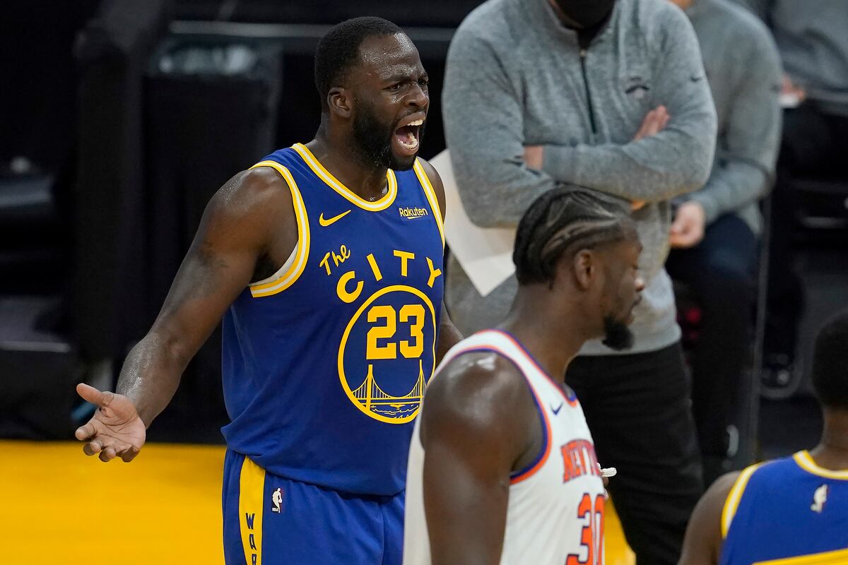 Draymond Green's 2nd Technical from Warriors vs. Knicks Rescinded by