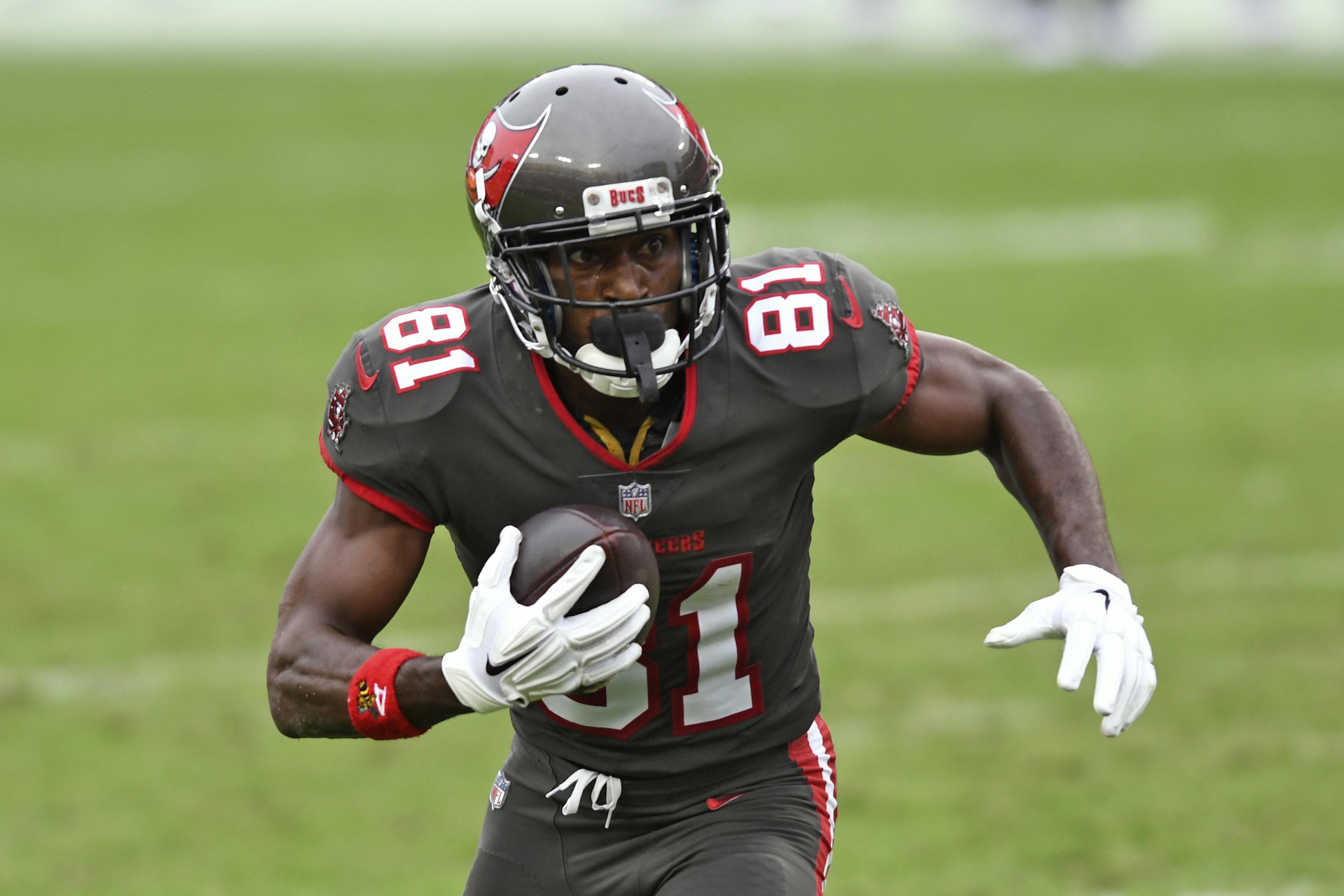 Buccaneers' Antonio Brown ruled out for NFC championship vs. Packers