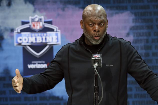 Los Angeles Chargers head coach Anthony Lynn speaks during a press conference at the NFL football scouting combine in Indianapolis, Tuesday, Feb. 25, 2020. (AP Photo/Charlie Neibergall)