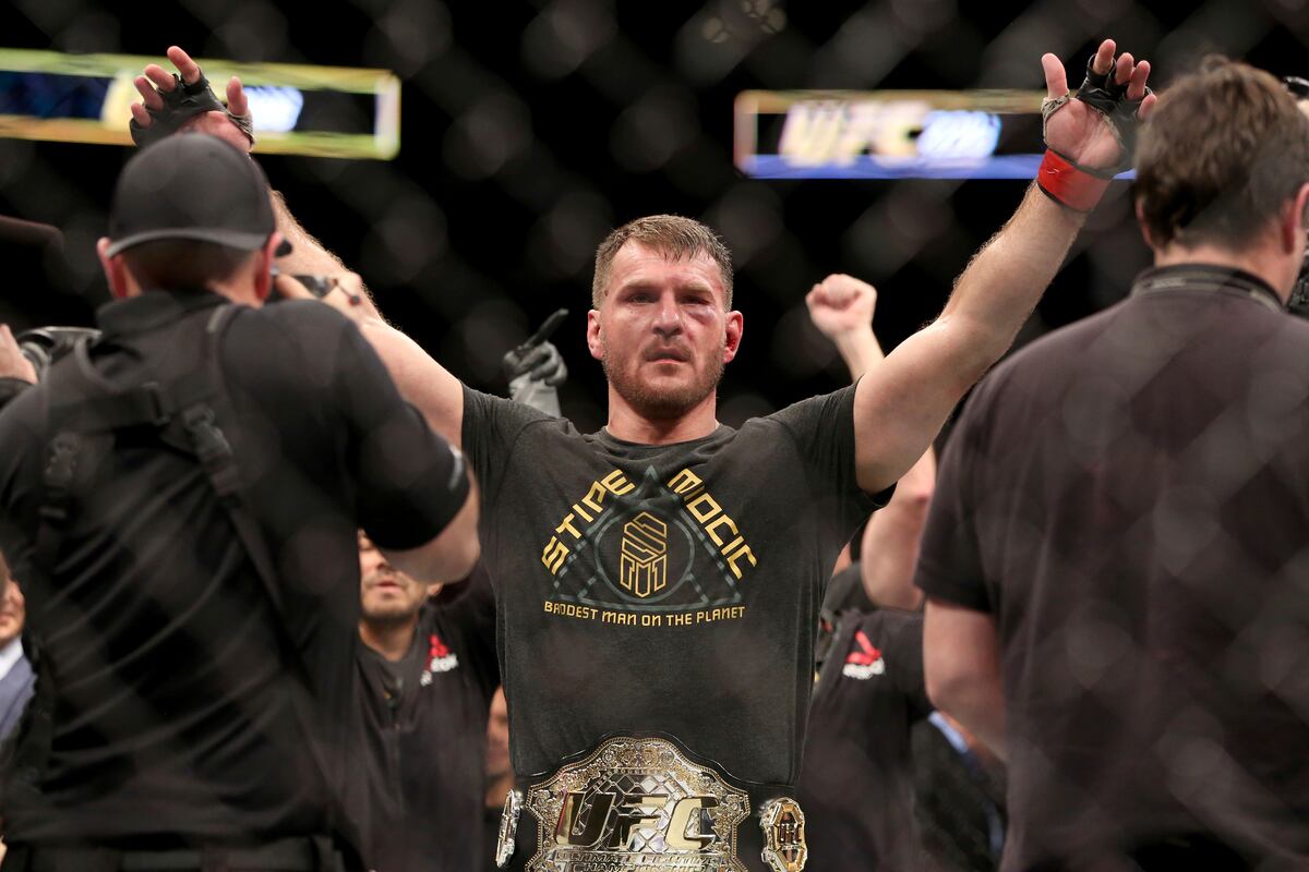 Stipe Miocic vs. Francis Ngannou Fight to Headline UFC 260 ...