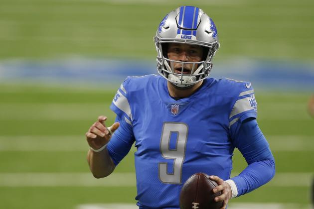 Detroit Lions quarterback Matthew Stafford scrambles during the second half of an NFL football game against the Minnesota Vikings, Sunday, Jan. 3, 2021, in Detroit. (AP Photo/Al Goldis)