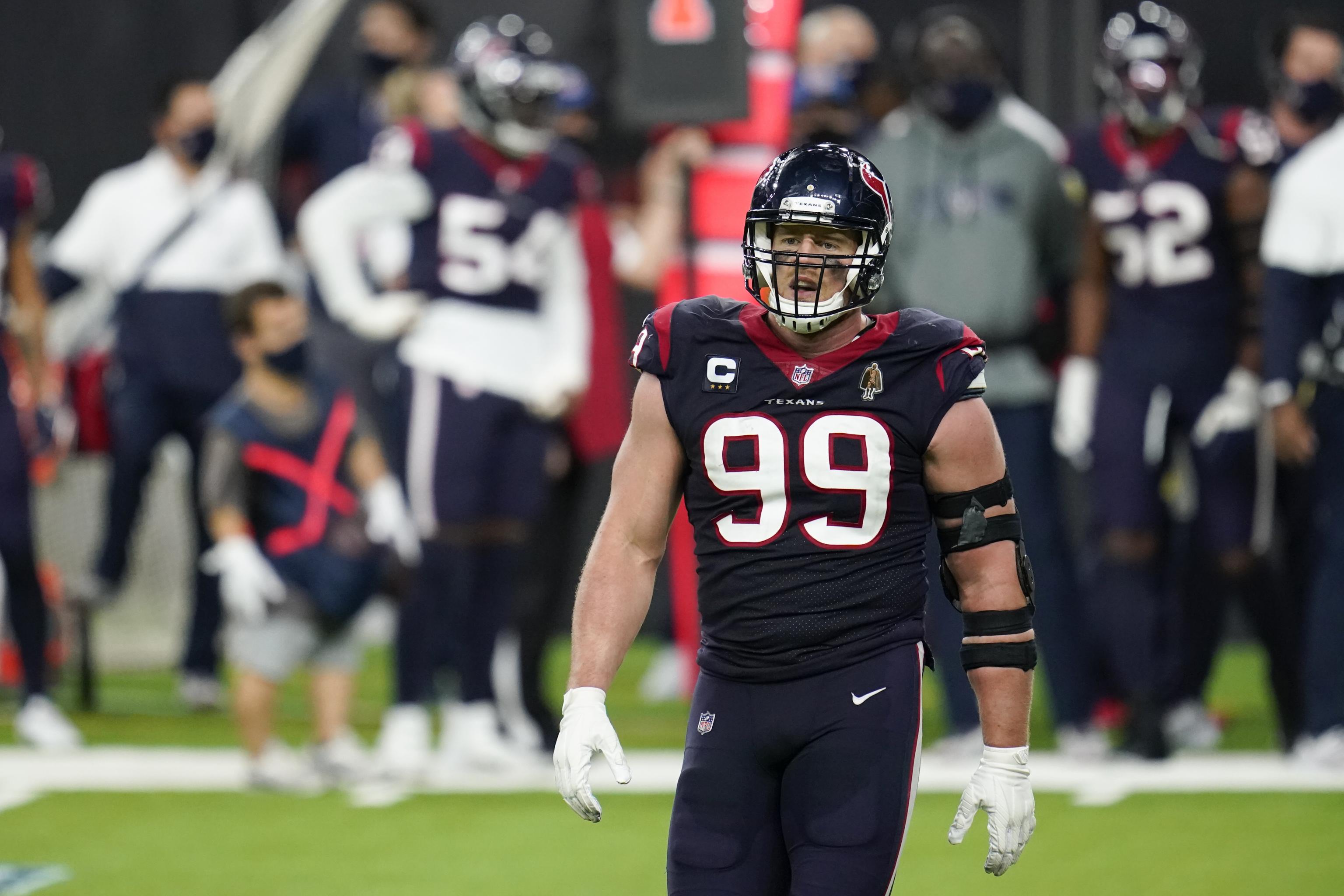 J.J. Watt press conference: Houston Texans star has passionate rant