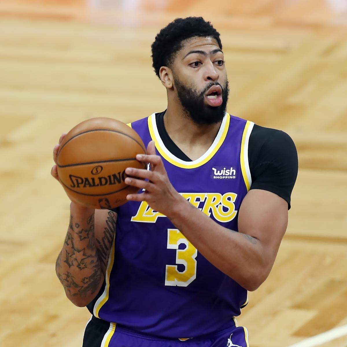 Anthony Davis Drops 25 to Propel LeBron James, Lakers Past Trae Young ...