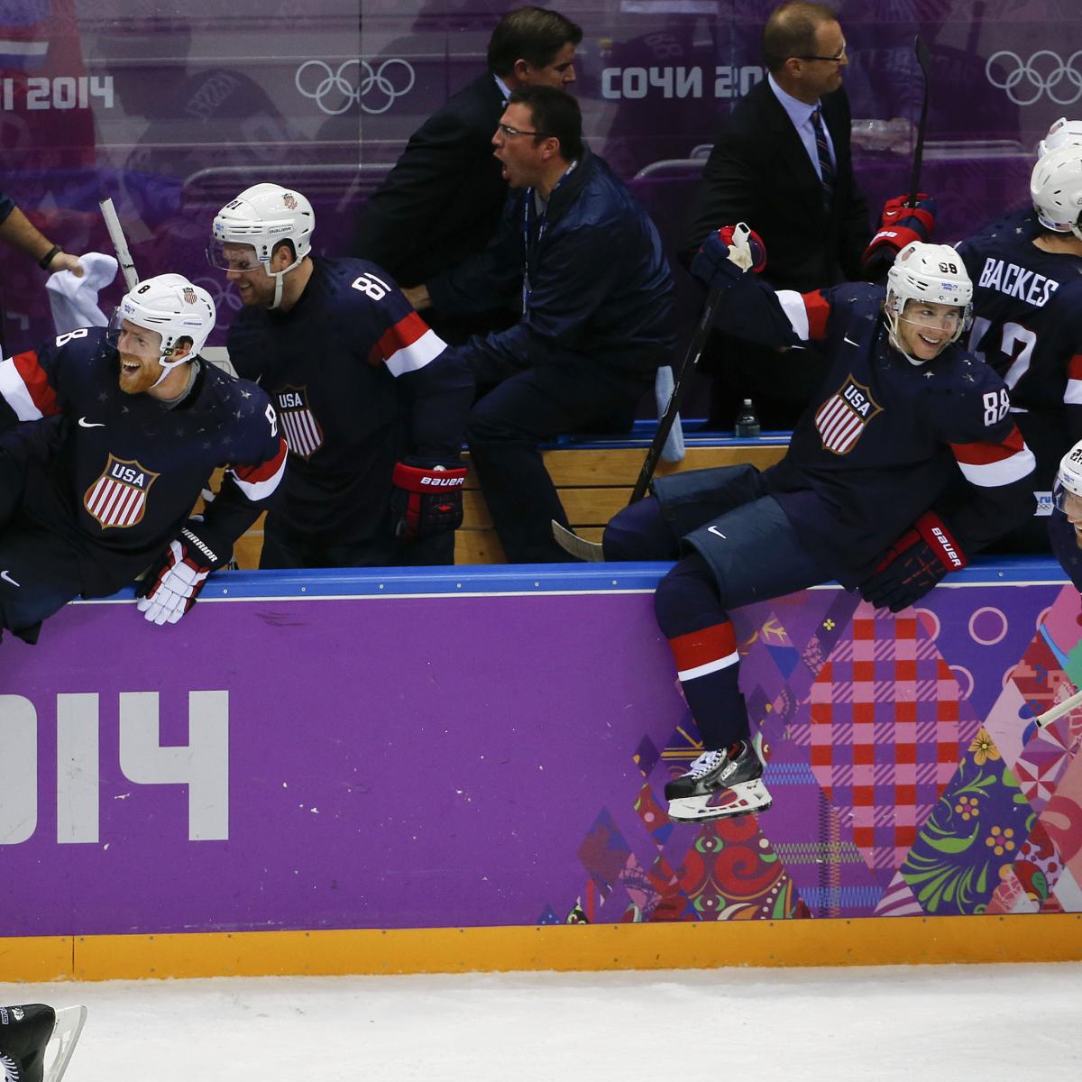 Early Projection for Team USA's 2022 Olympic Men's Hockey Roster