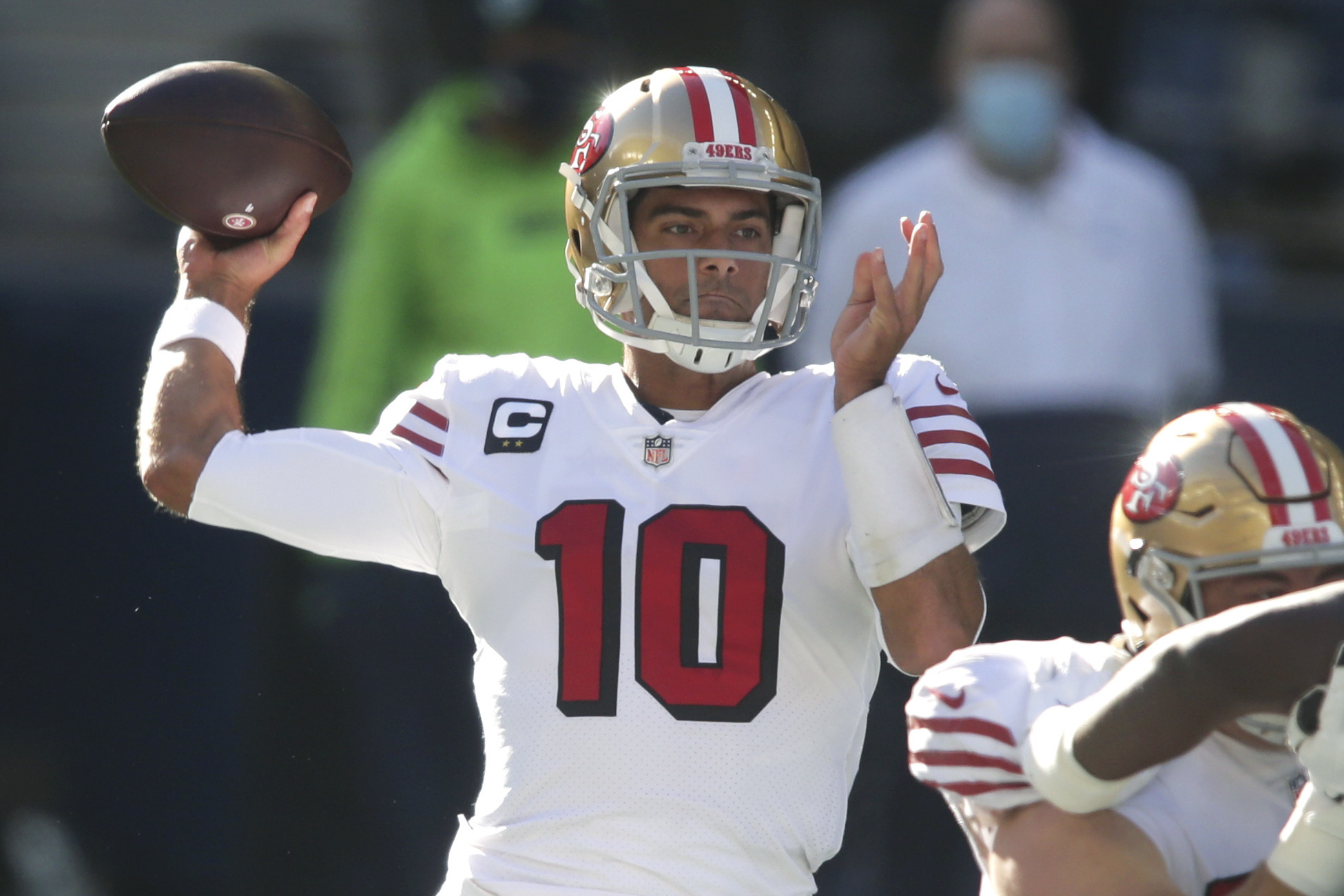 John Lynch Insists He Doesn't Want to Trade Jimmy Garoppolo, But