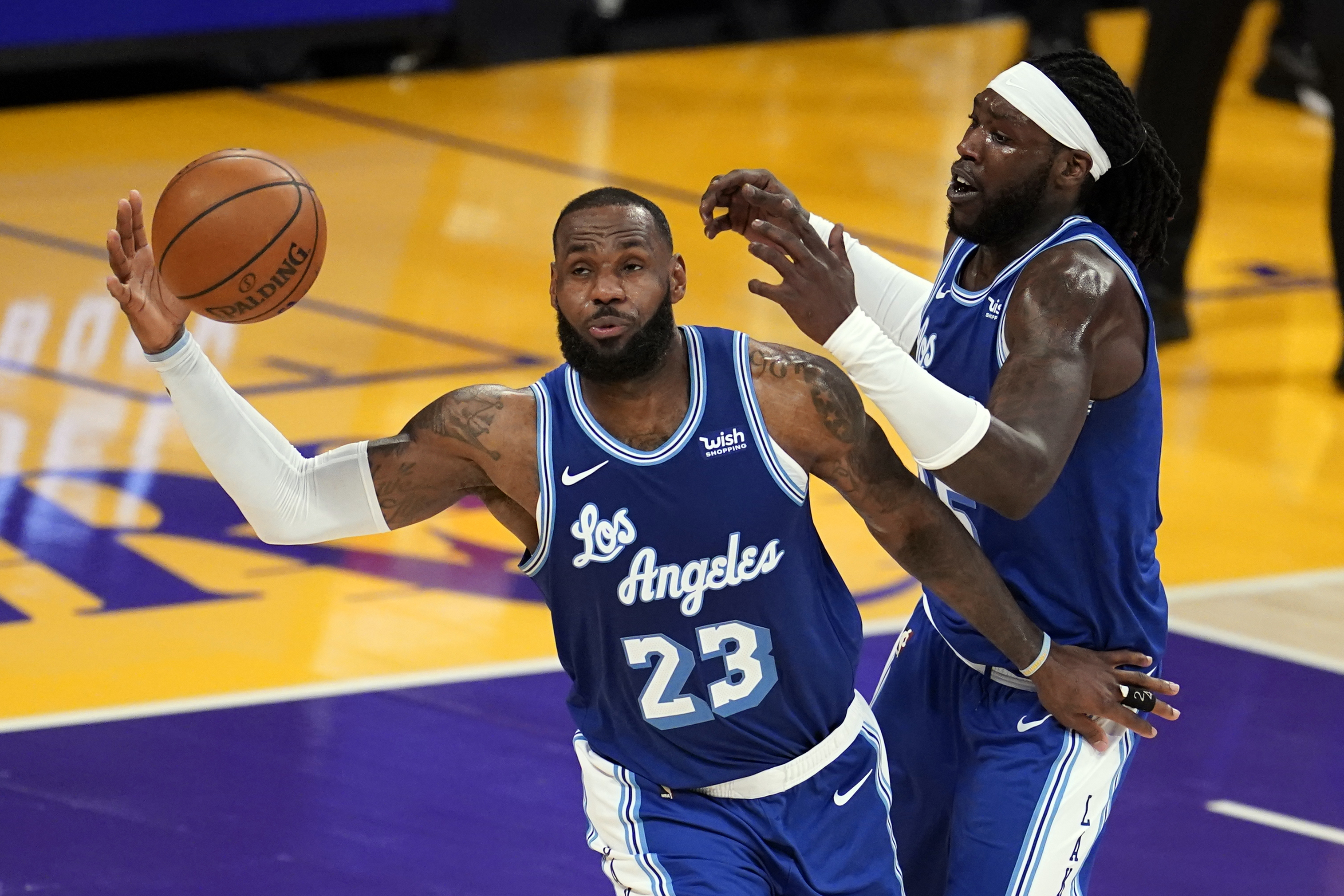 LeBron James Helps Lakers Win For First Time This Season 121-110 Over  Nuggets – NBC Los Angeles
