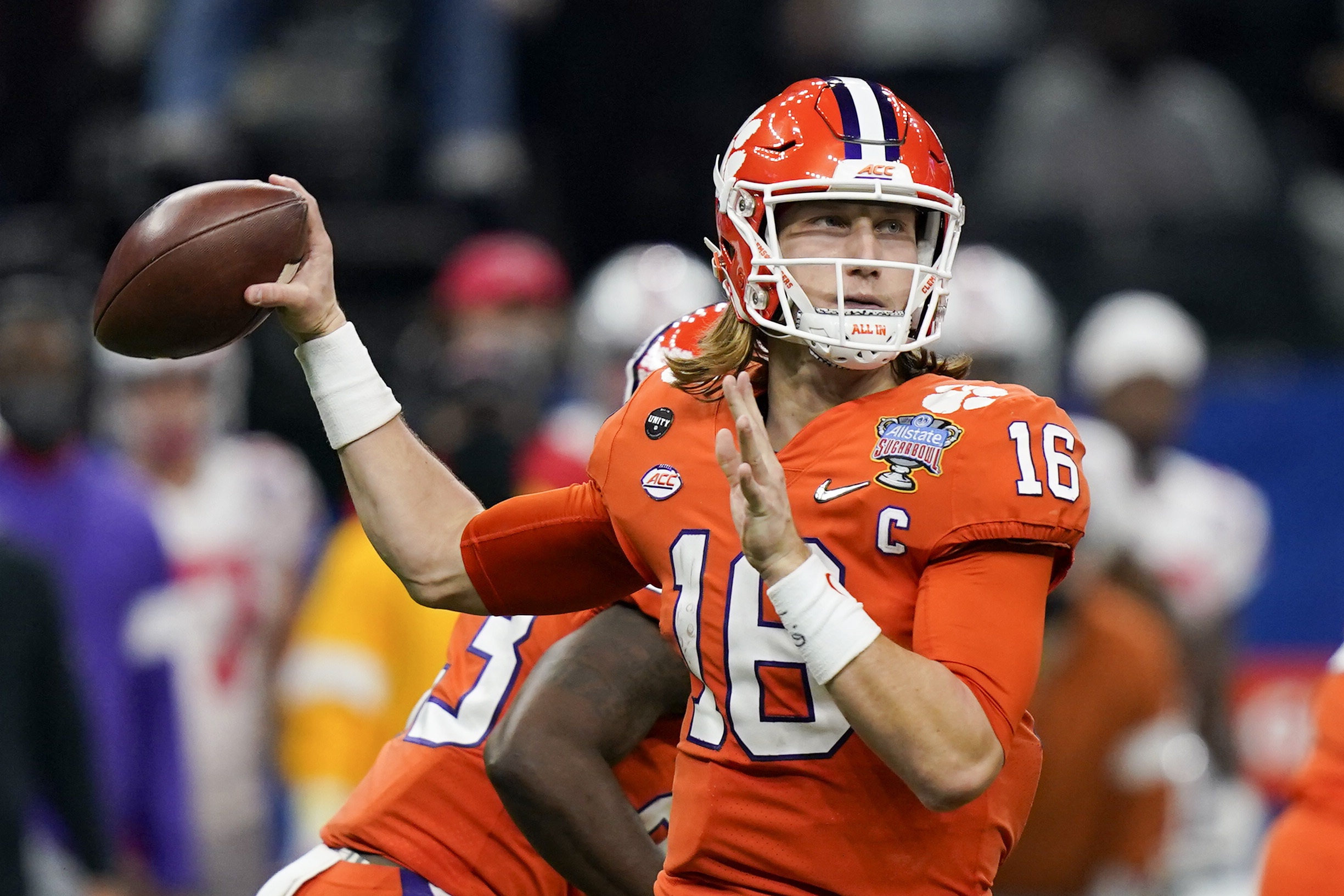 Trevor Lawrence sharp in his personal pro day at Clemson