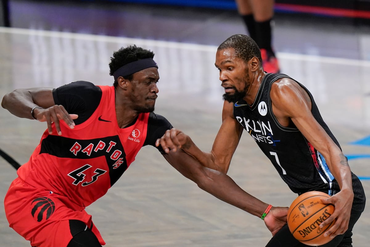 Kevin Durant Ruled Out for Nets vs. 76ers Due to Health and Safety Protocols thumbnail