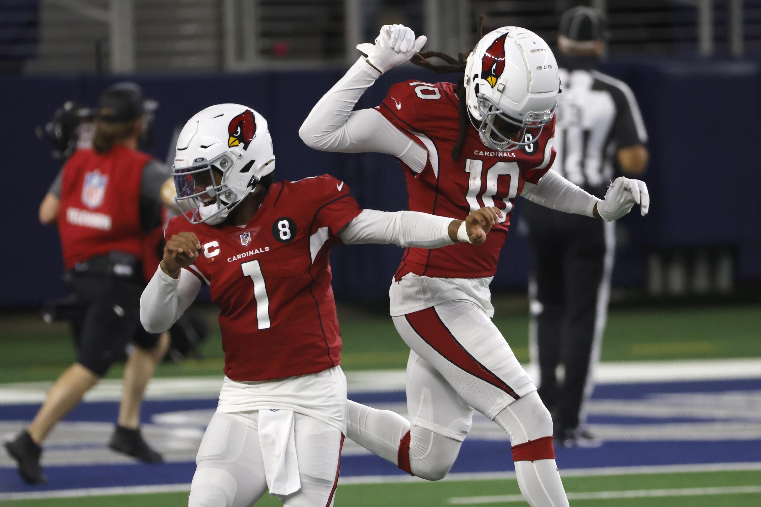 Cardinals' DeAndre Hopkins, Kyler Murray honored for NFL Clutch