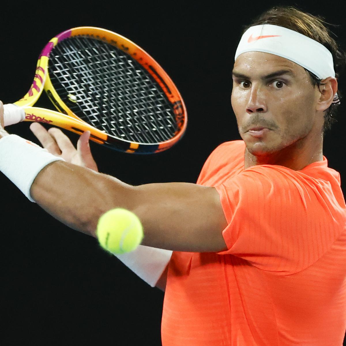 Rafael Nadal Cruises to Win vs. Michael Mmoh at 2021 Australian Open | Bleacher Report | Latest ...