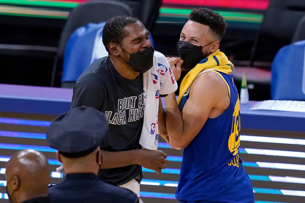 kevin durant steph curry white