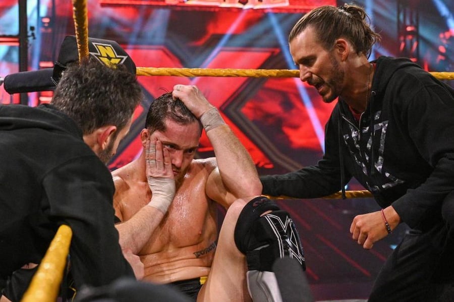 Watch Adam Cole Kick Finn Balor Turn On Kyle O Reilly At Wwe Nxt Takeover Bleacher Report Latest News Videos And Highlights