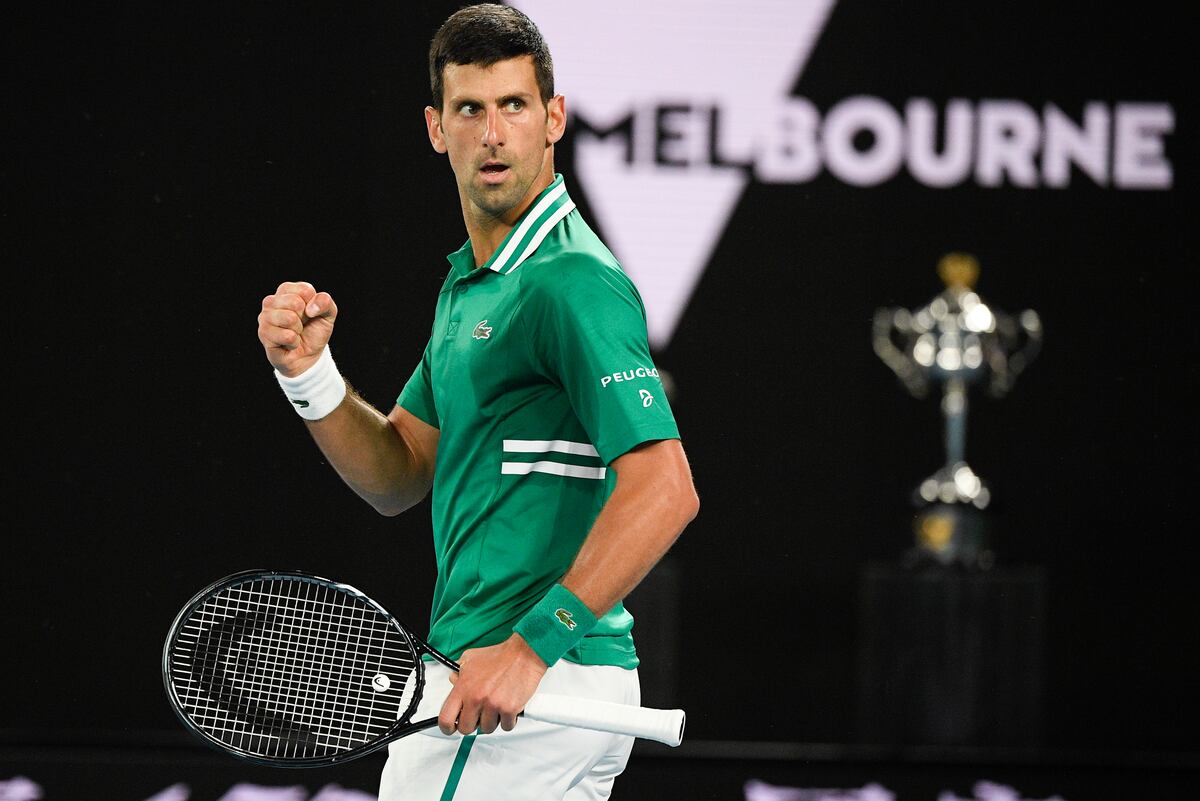 Novak Djokovic Defeats Alexander Zverev to Advance to 2021 Australian Open Semis | Bleacher ...