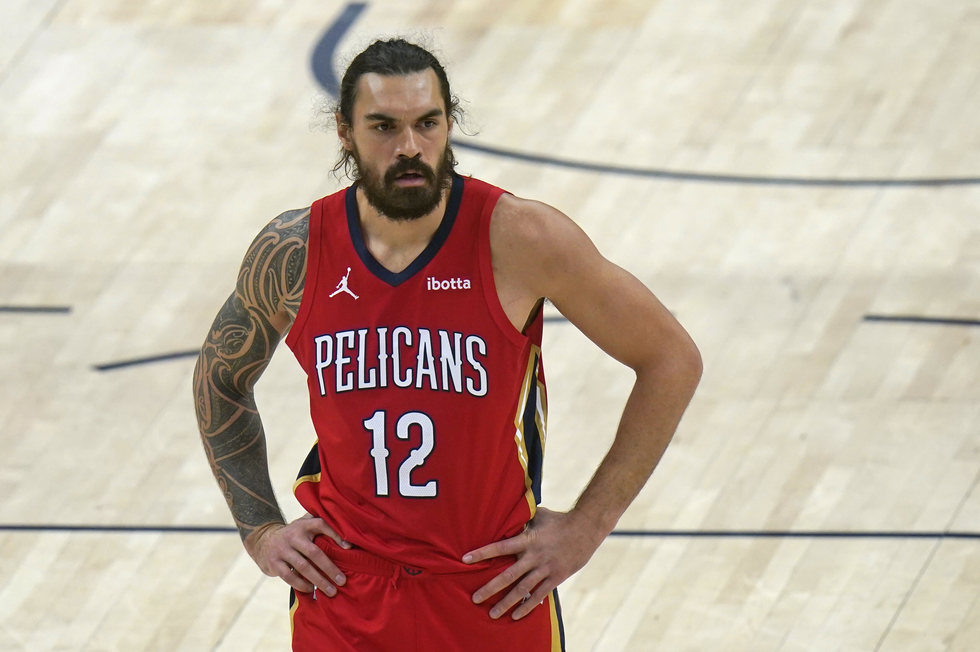 new orleans pelicans steven adams jersey