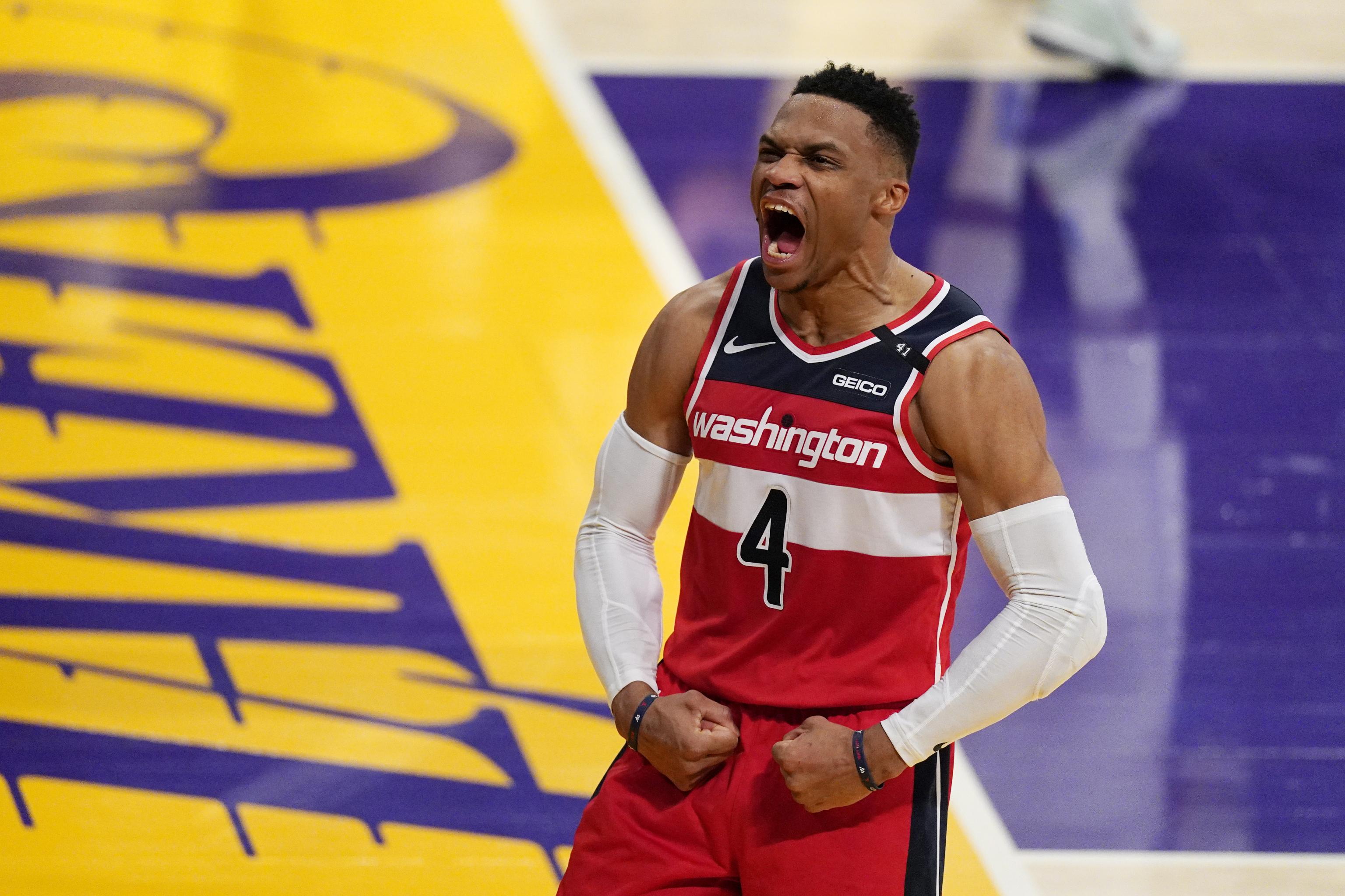 LeBron James, Lakers Fall to Russell Westbrook, Bradley Beal, Wizards in OT, News, Scores, Highlights, Stats, and Rumors