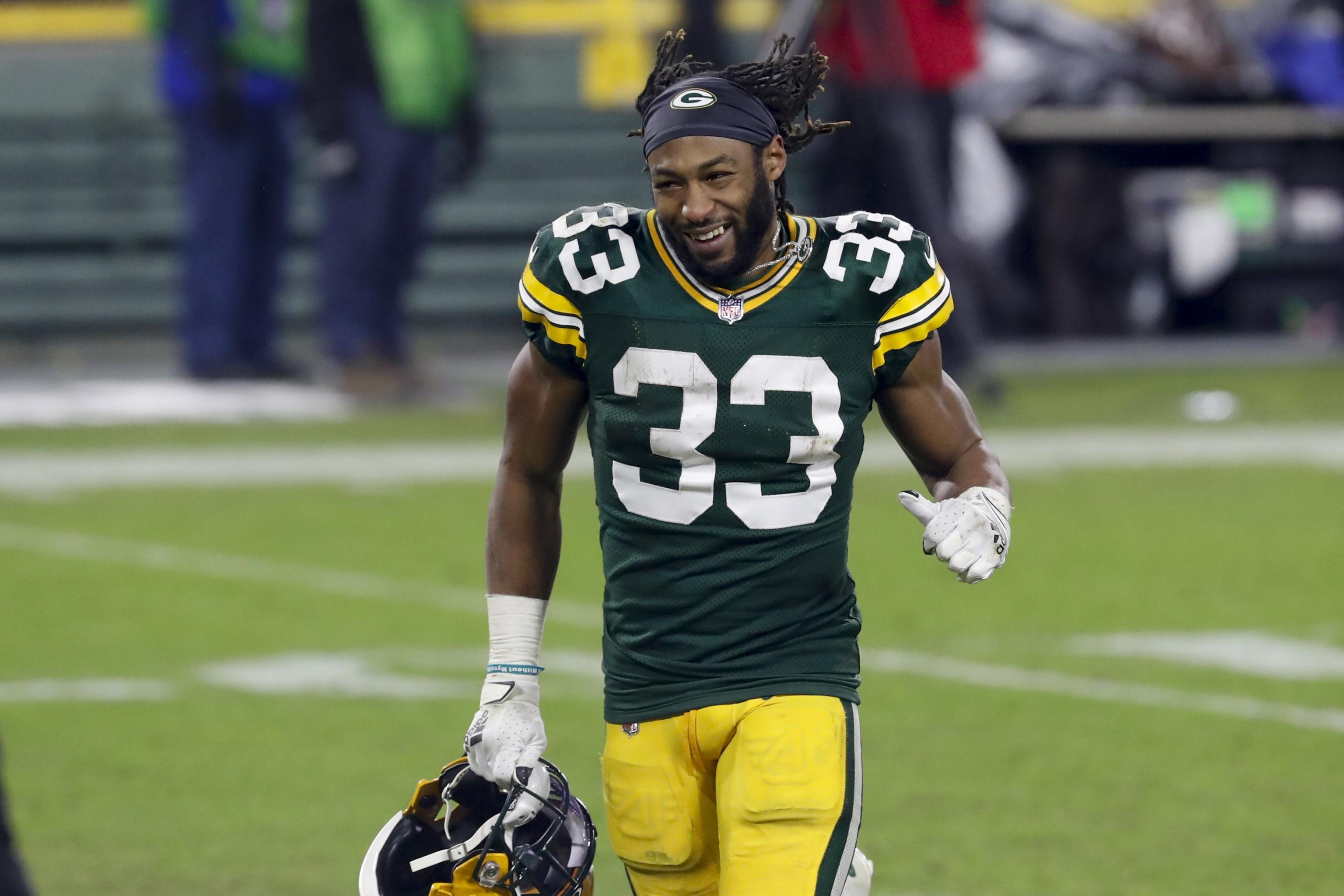 NFL free agency: Packers RB Aaron Jones expensive, fits Dolphins' need