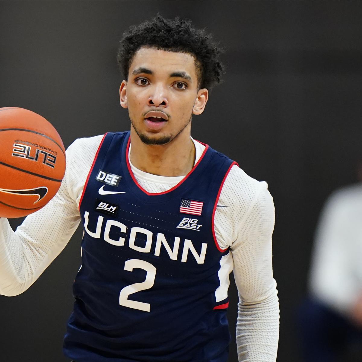 UConn&#039;s James Bouknight Declares for 2021 NBA Draft, Plans to Hire an
