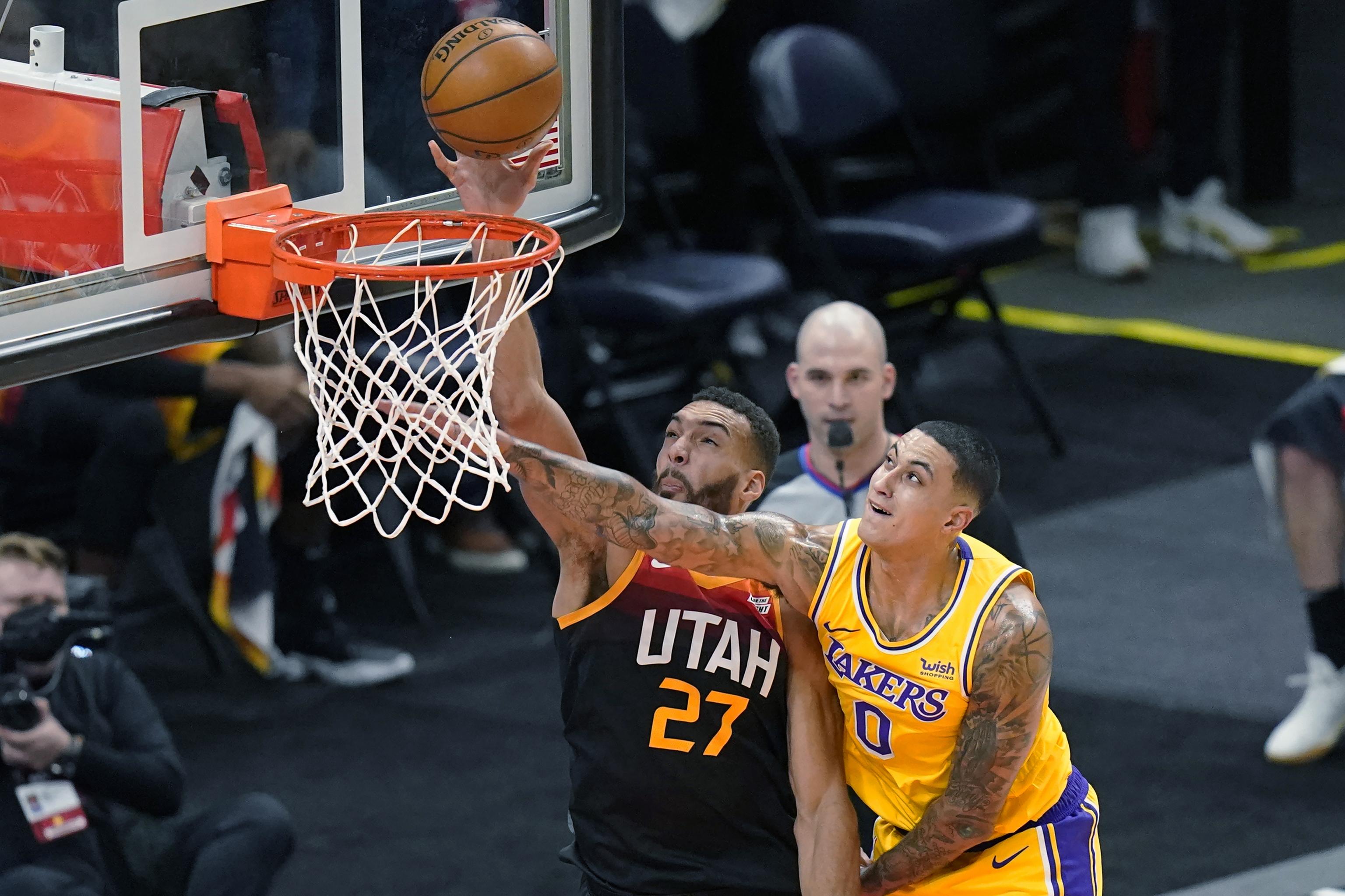 Lakers beat Jazz in overtime with role players in star mode - Los