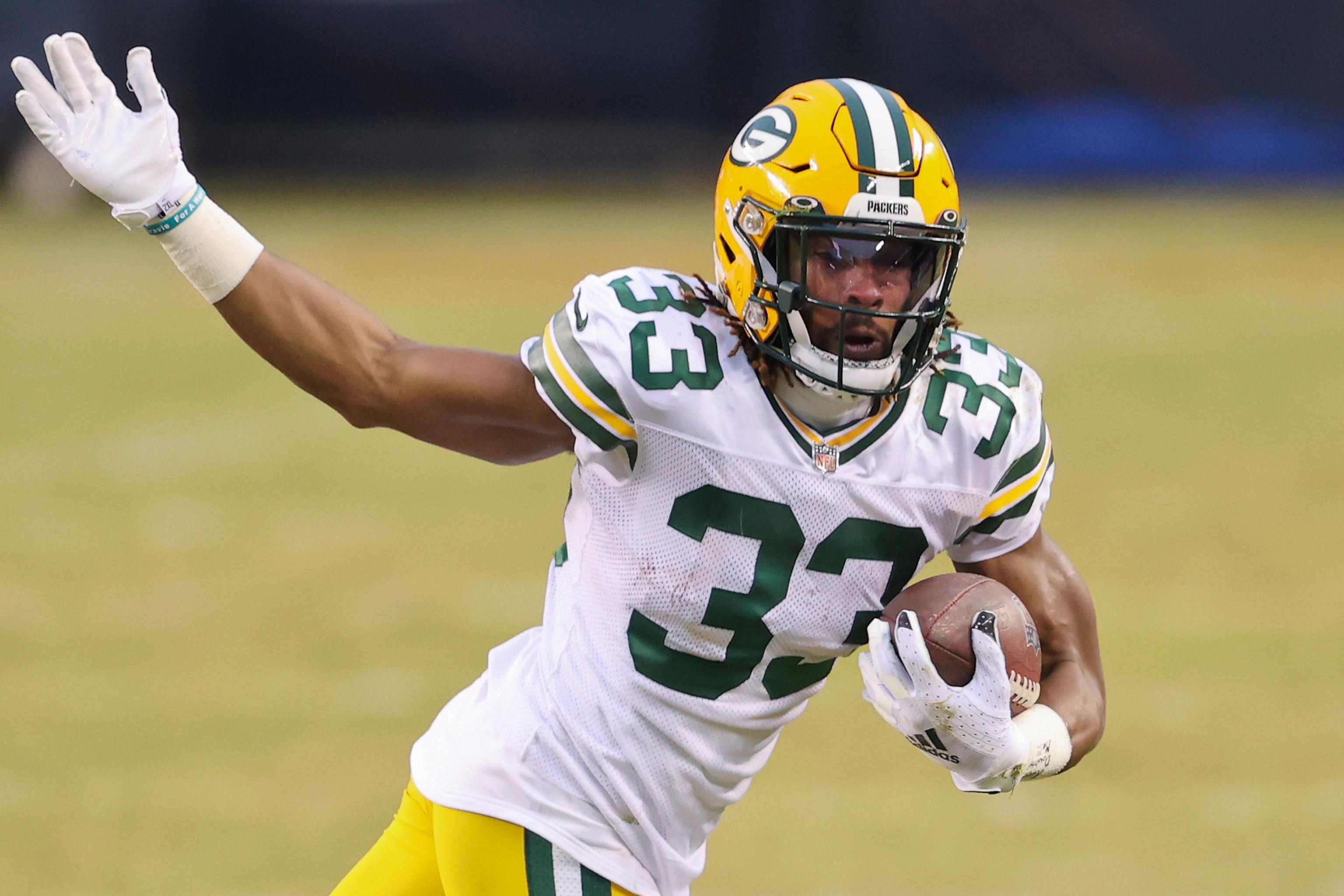 Aaron Jones hits free agency as Packers do not use franchise tag